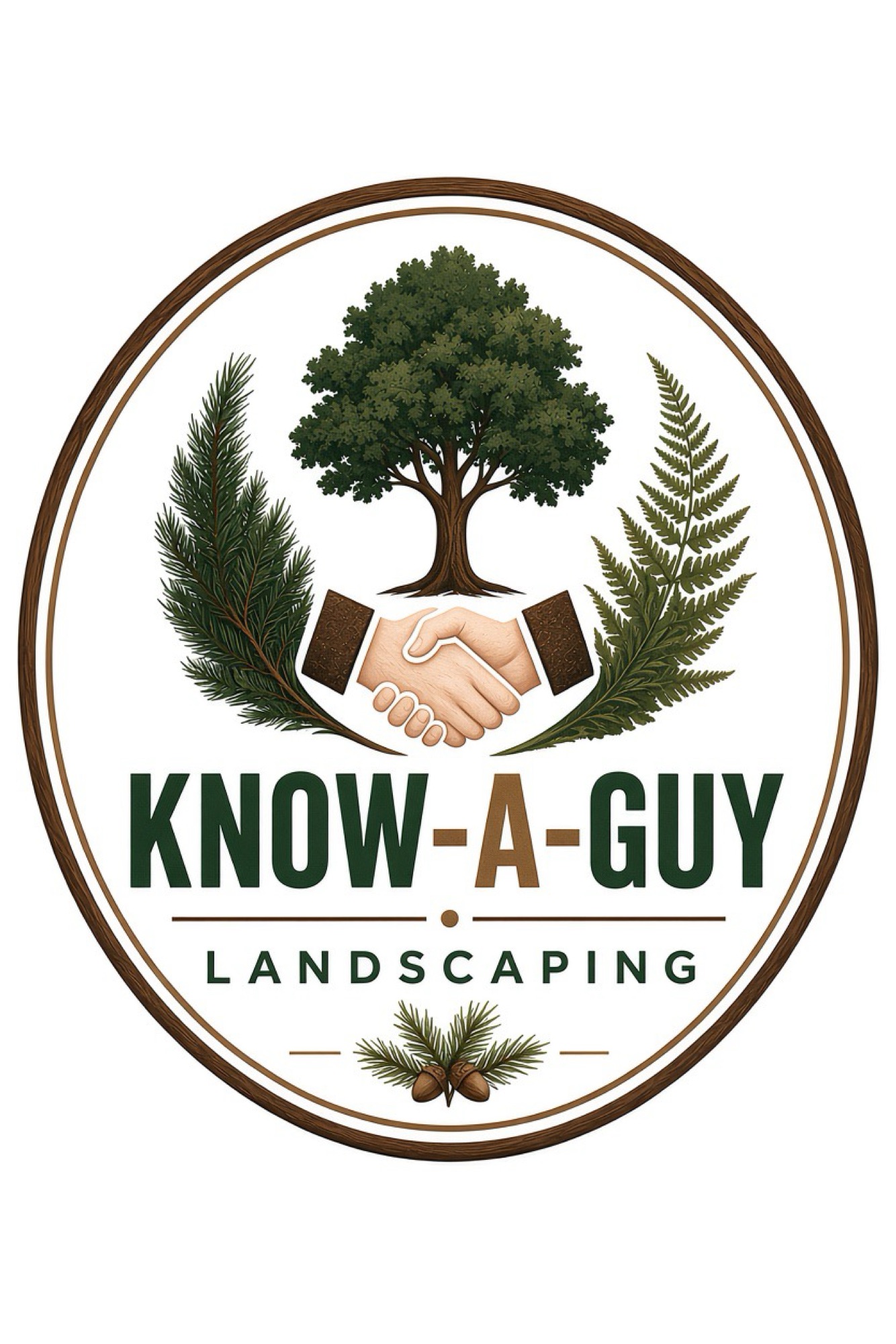 Know-A-Guy Landscaping Logo