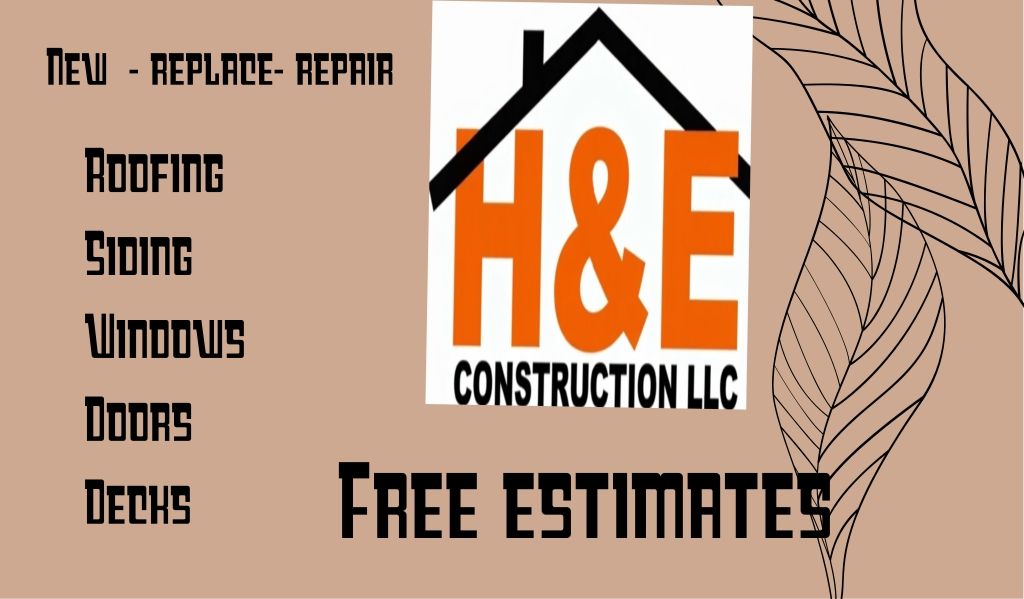 H & E CONSTRUCTION, LLC Logo