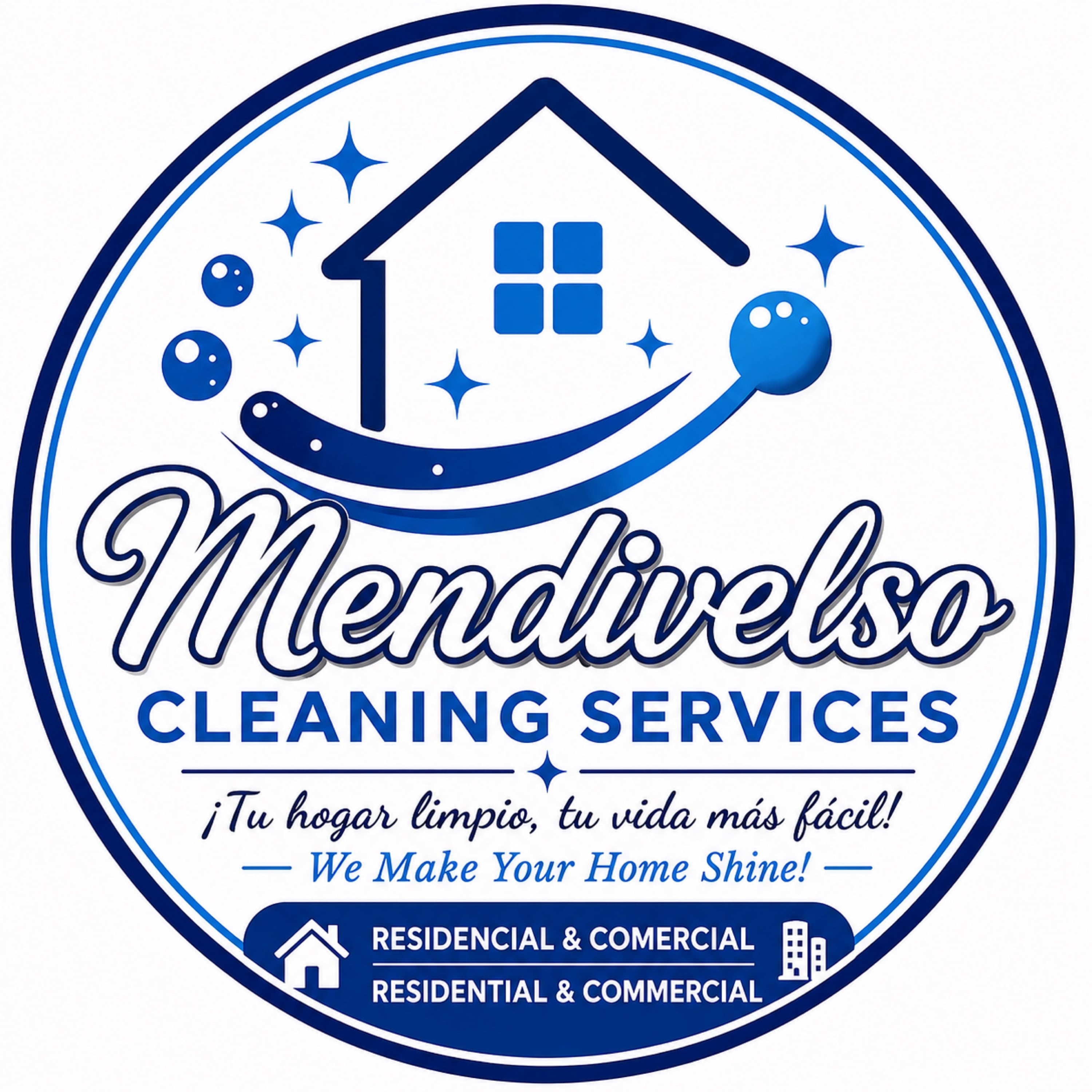MENDIVELSO CLEANING SERVICES Logo
