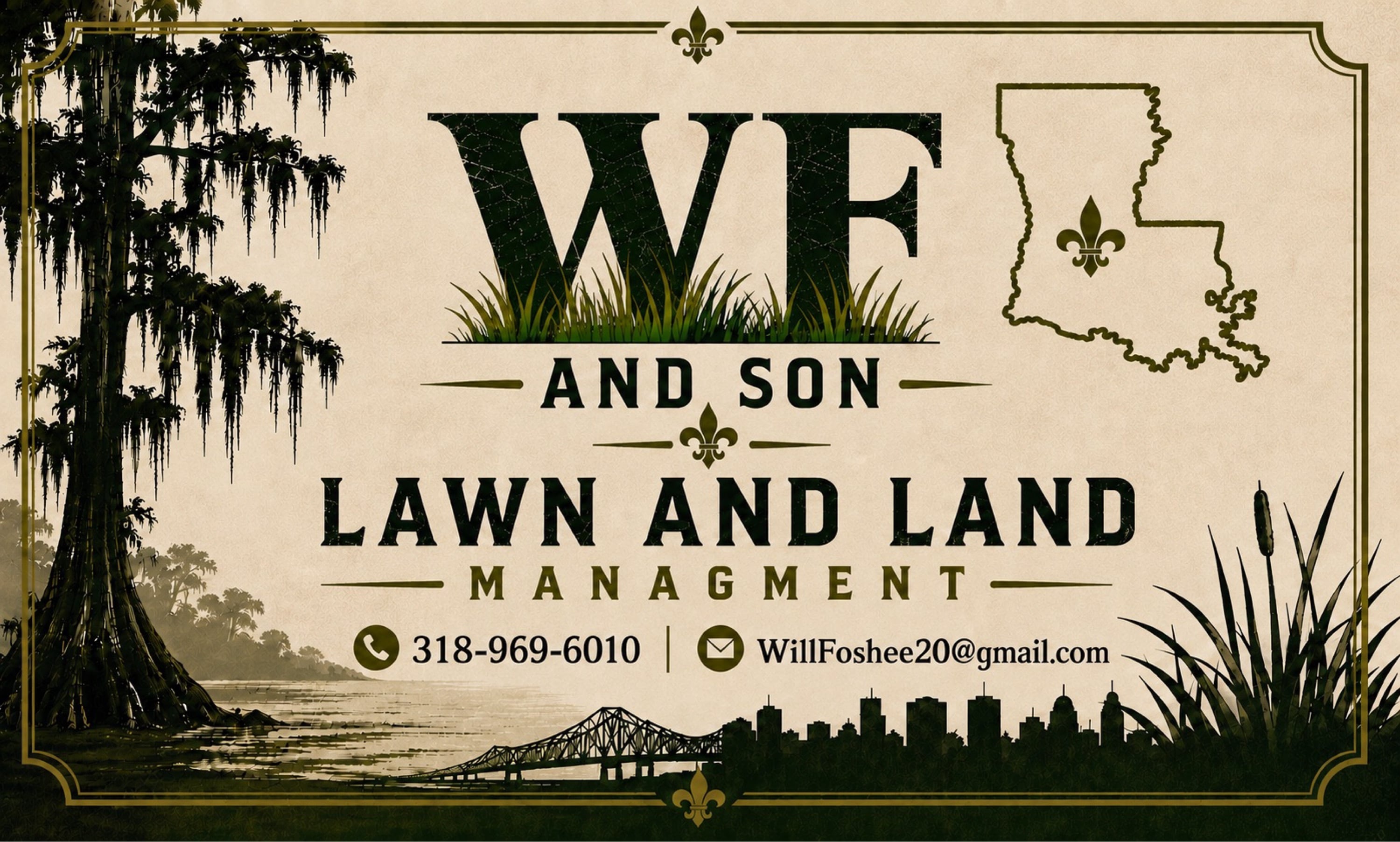 WF AND SONS LAWN AND LAND MANAGEMENT Logo