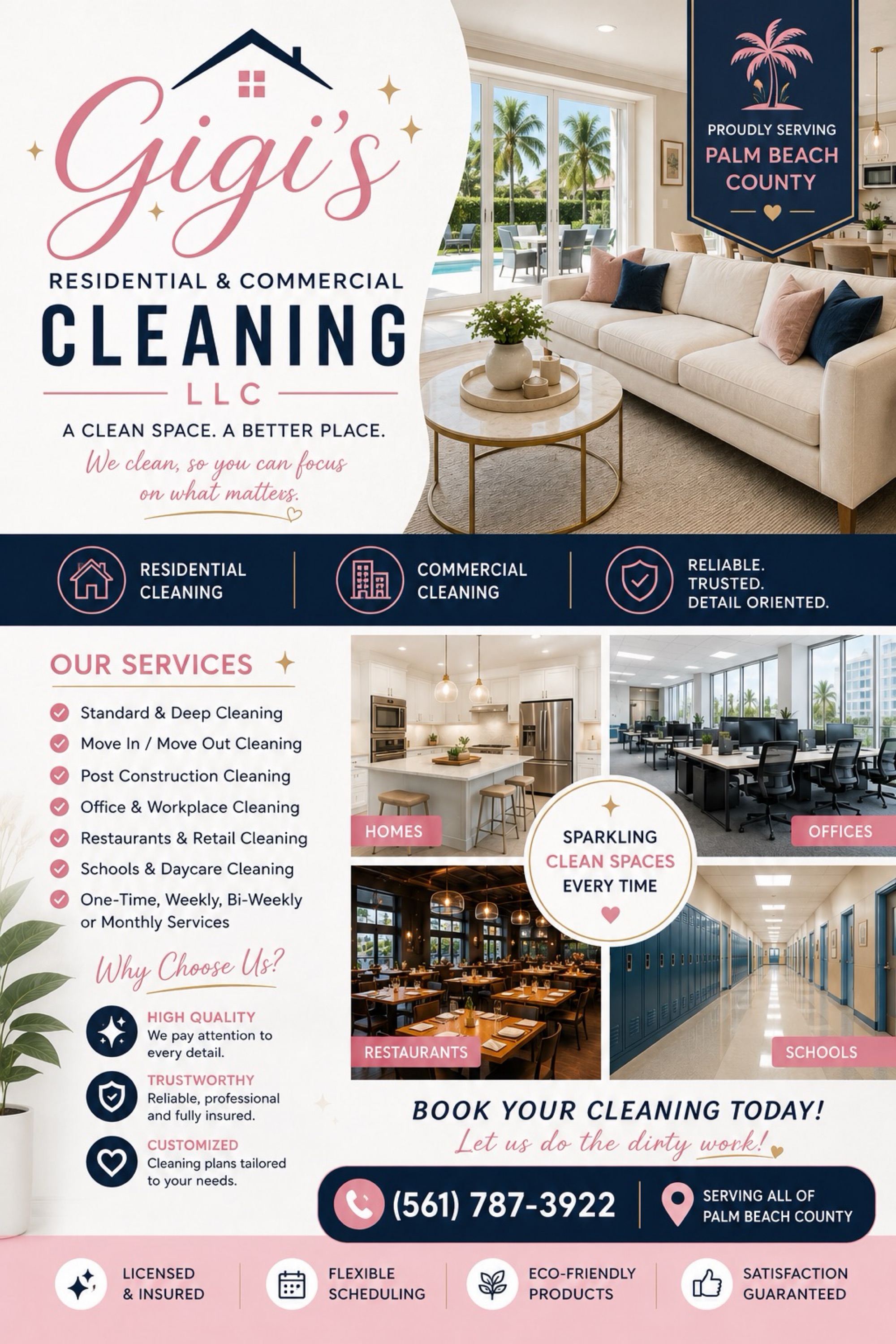 Gigis Commercial Cleaning LLC Logo