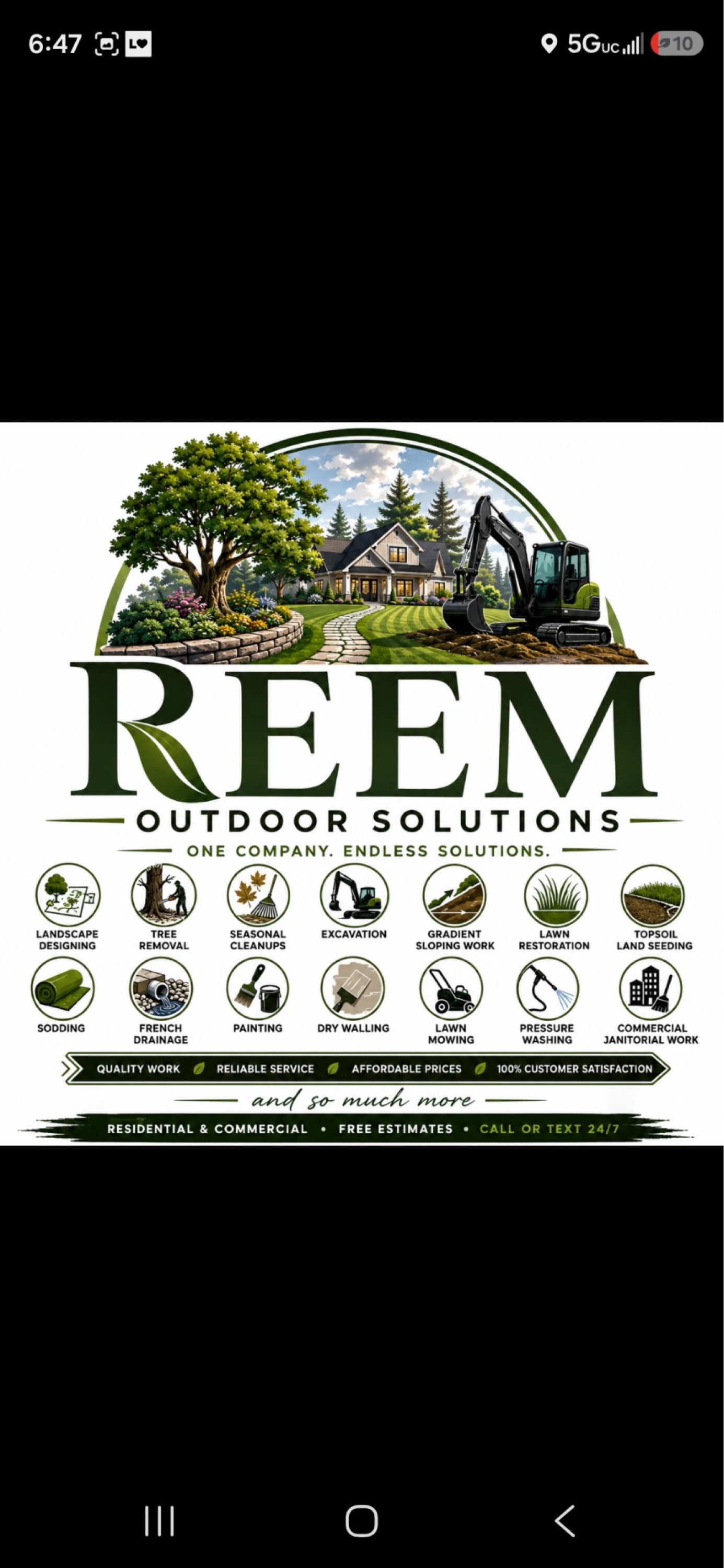 Reem Outdoor Solutions Logo