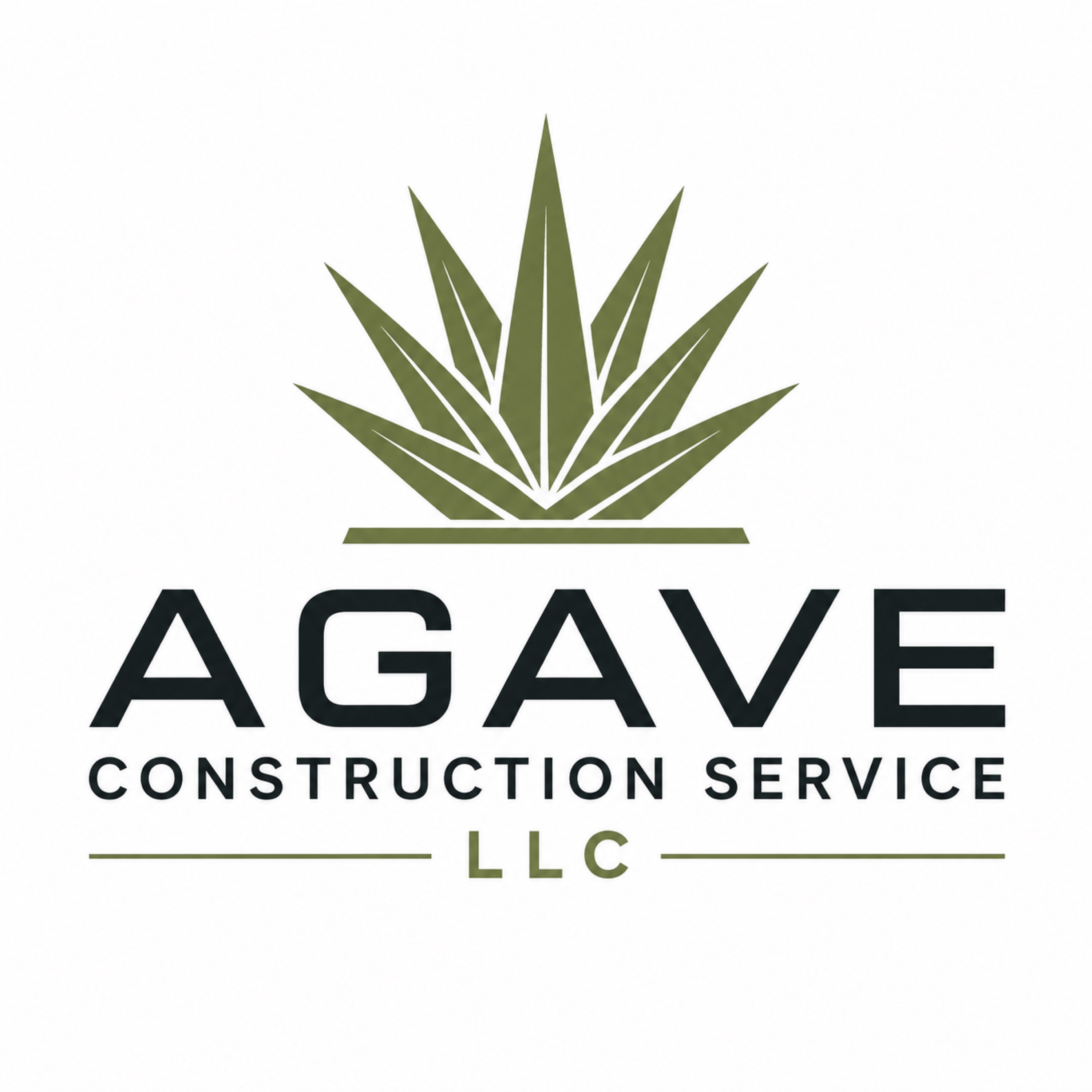 AGAVE Construction Service Logo