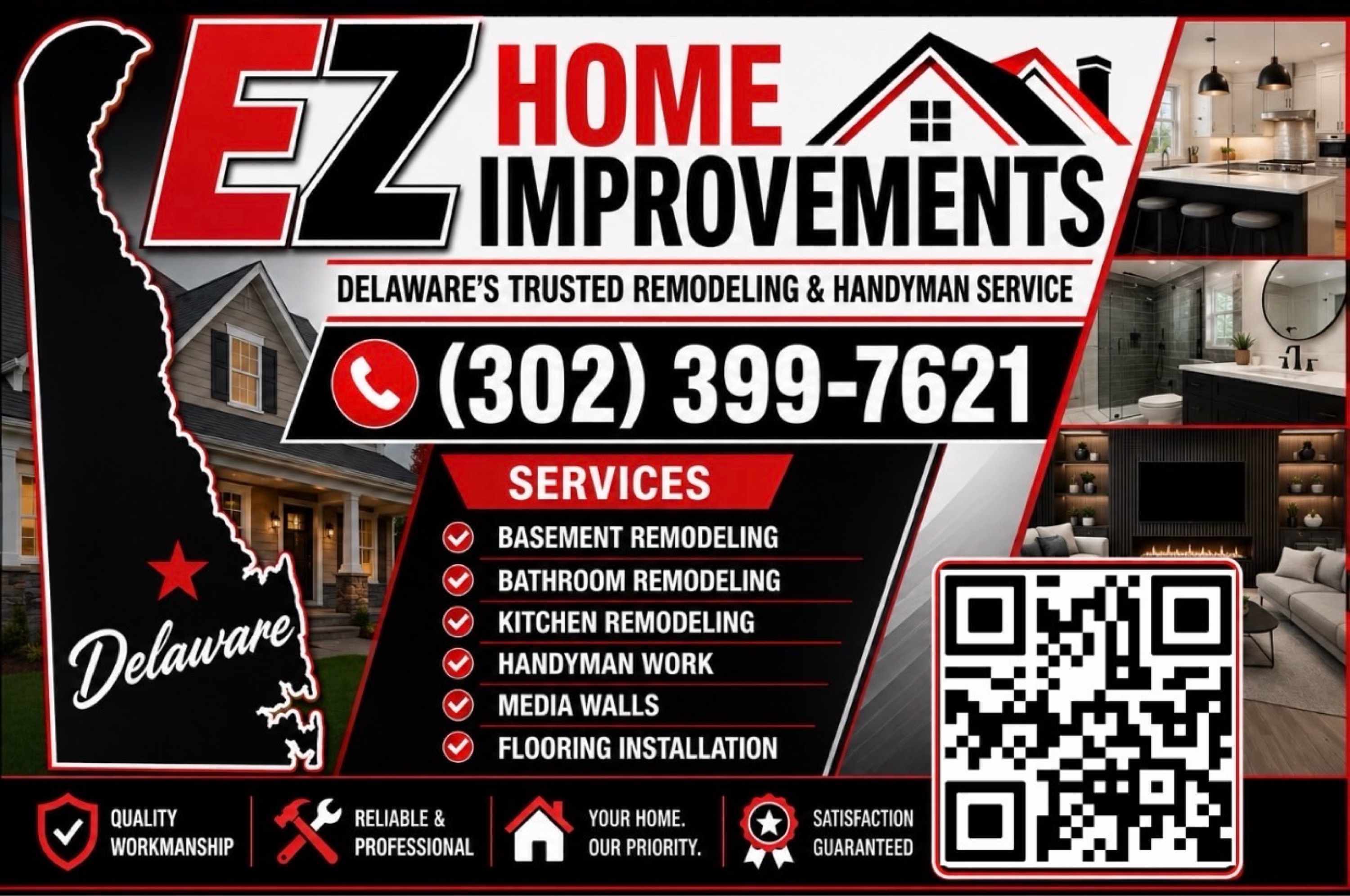 EZ Remodeling Logo
