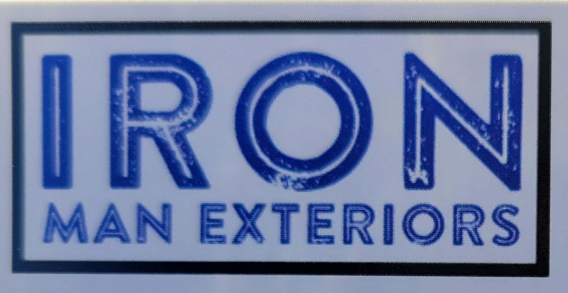 Iron Man Exteriors Logo