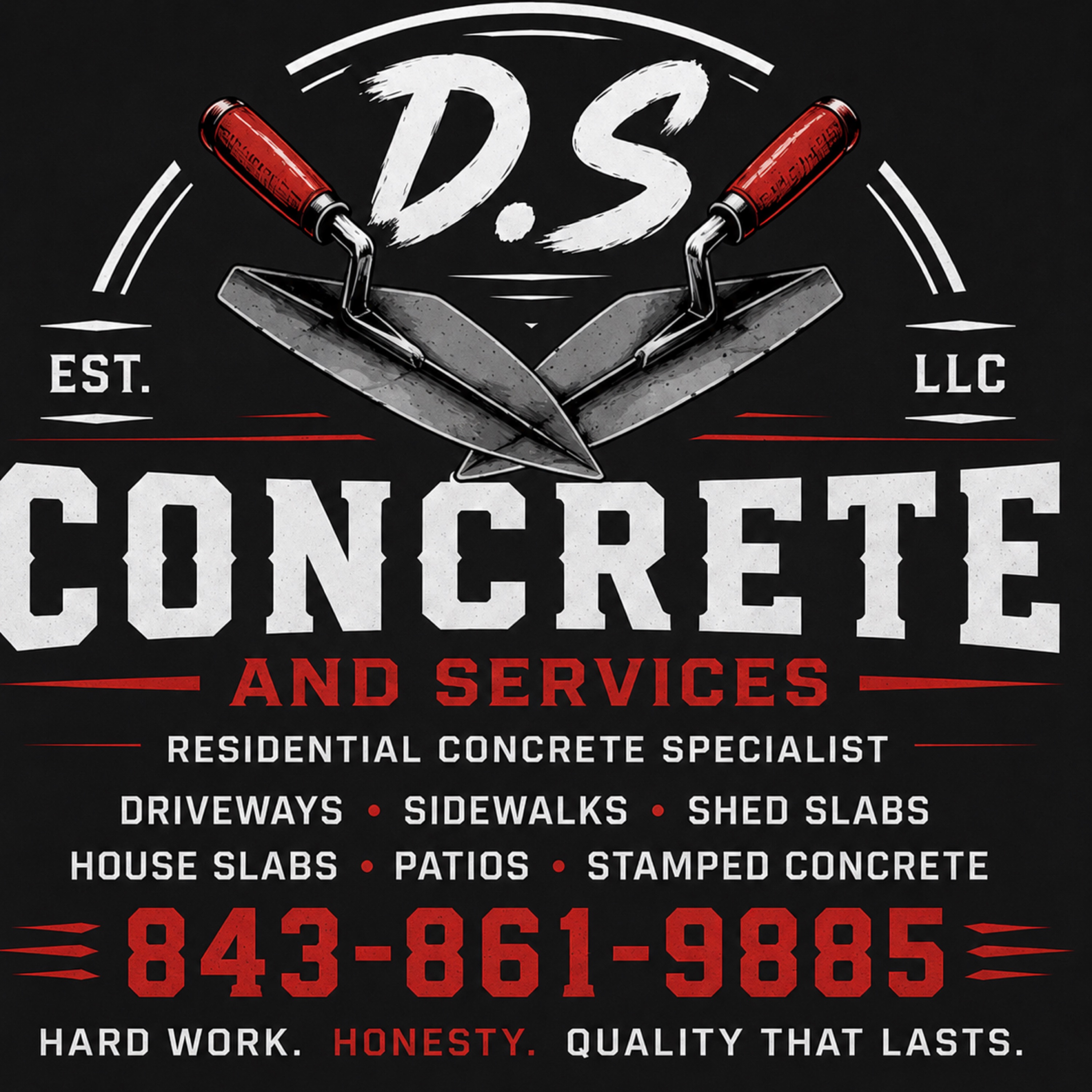 D.S Concrete and Services LLC Logo