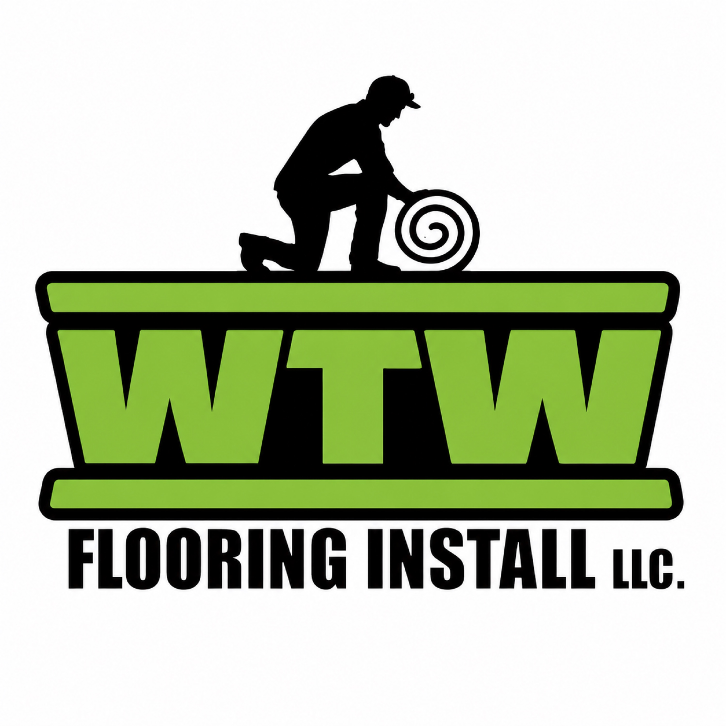 Wall To Wall Flooring Install Logo