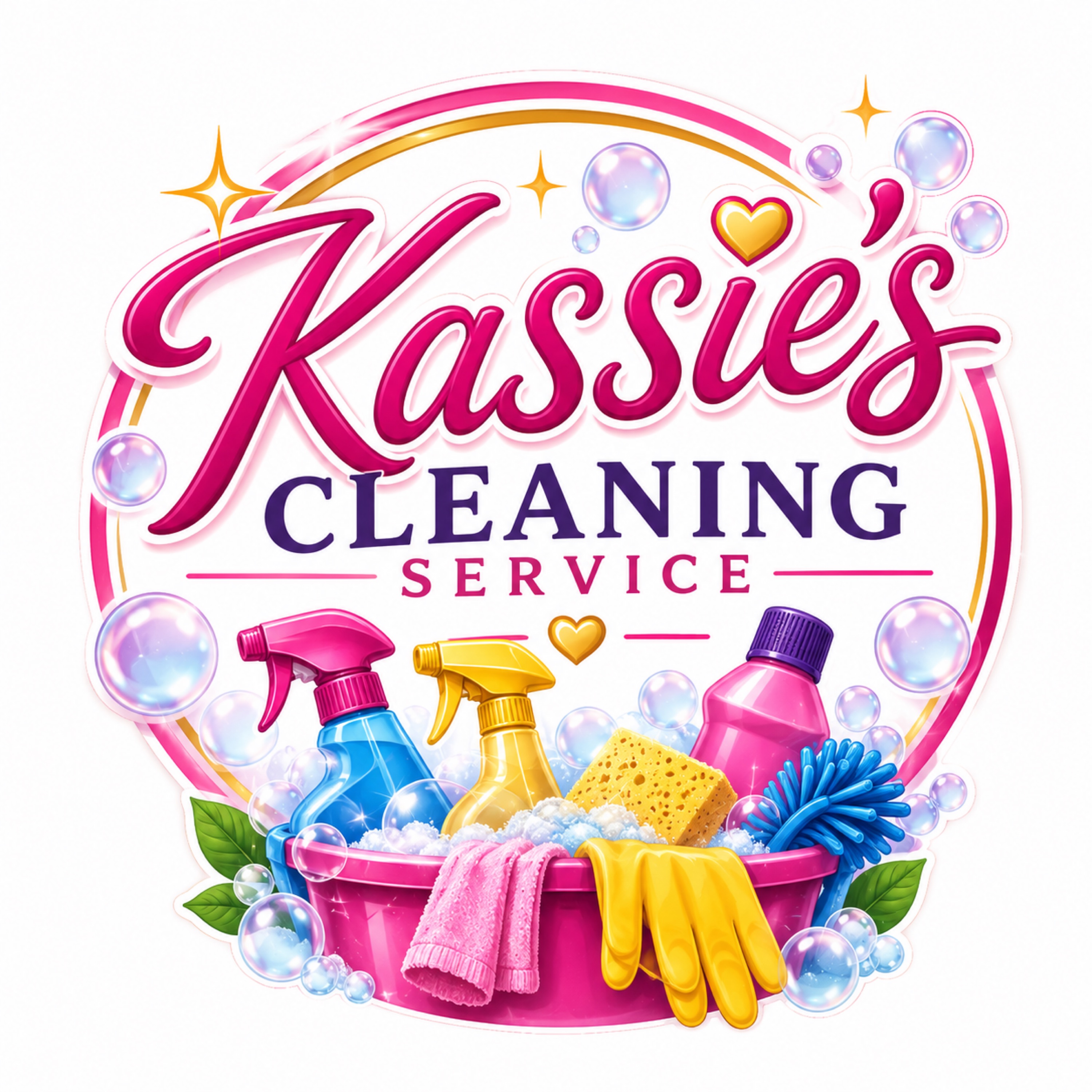Kassies Cleanings Logo
