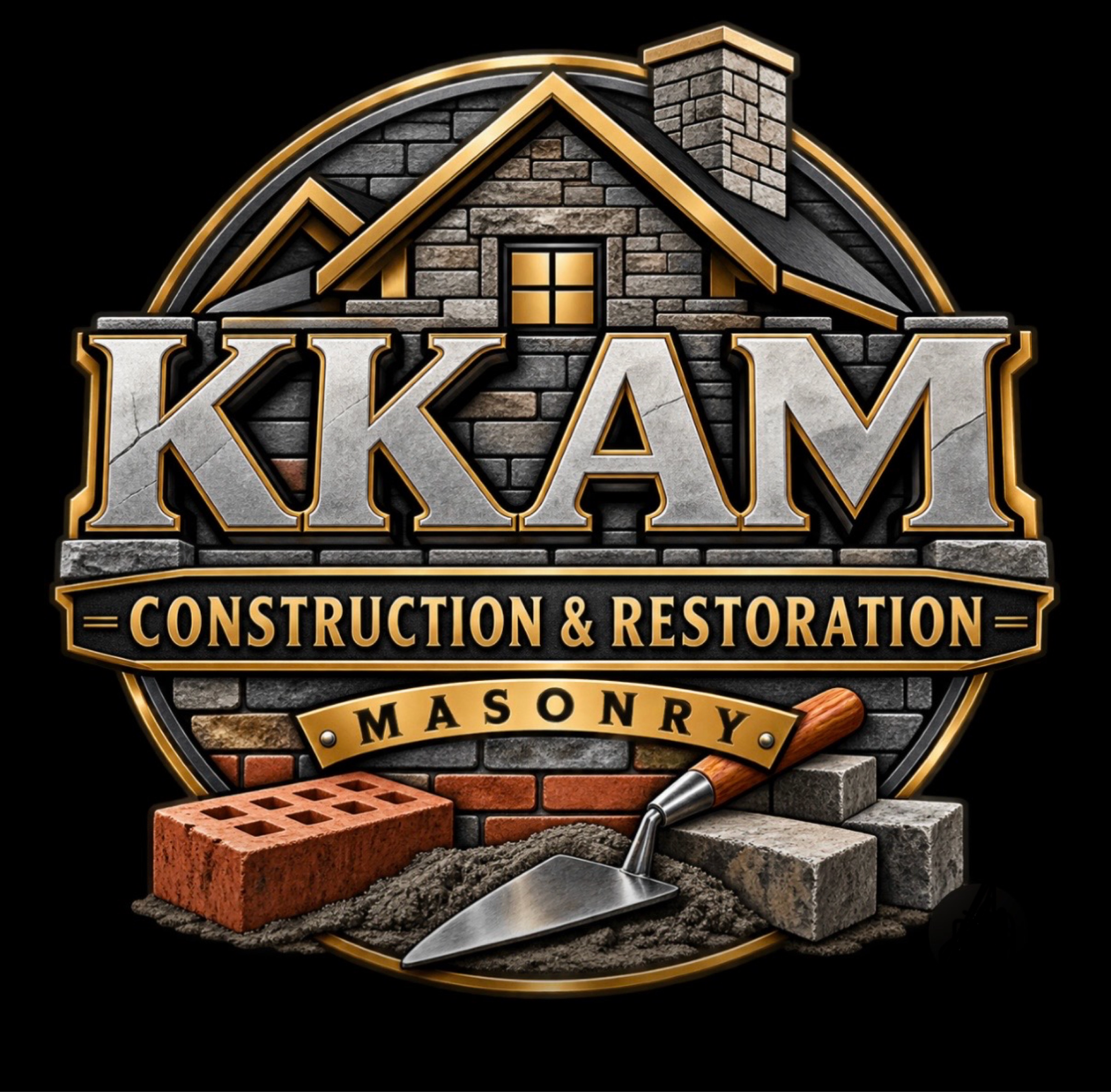 KKAM CONSTRUCTION AND RESTORATION Logo