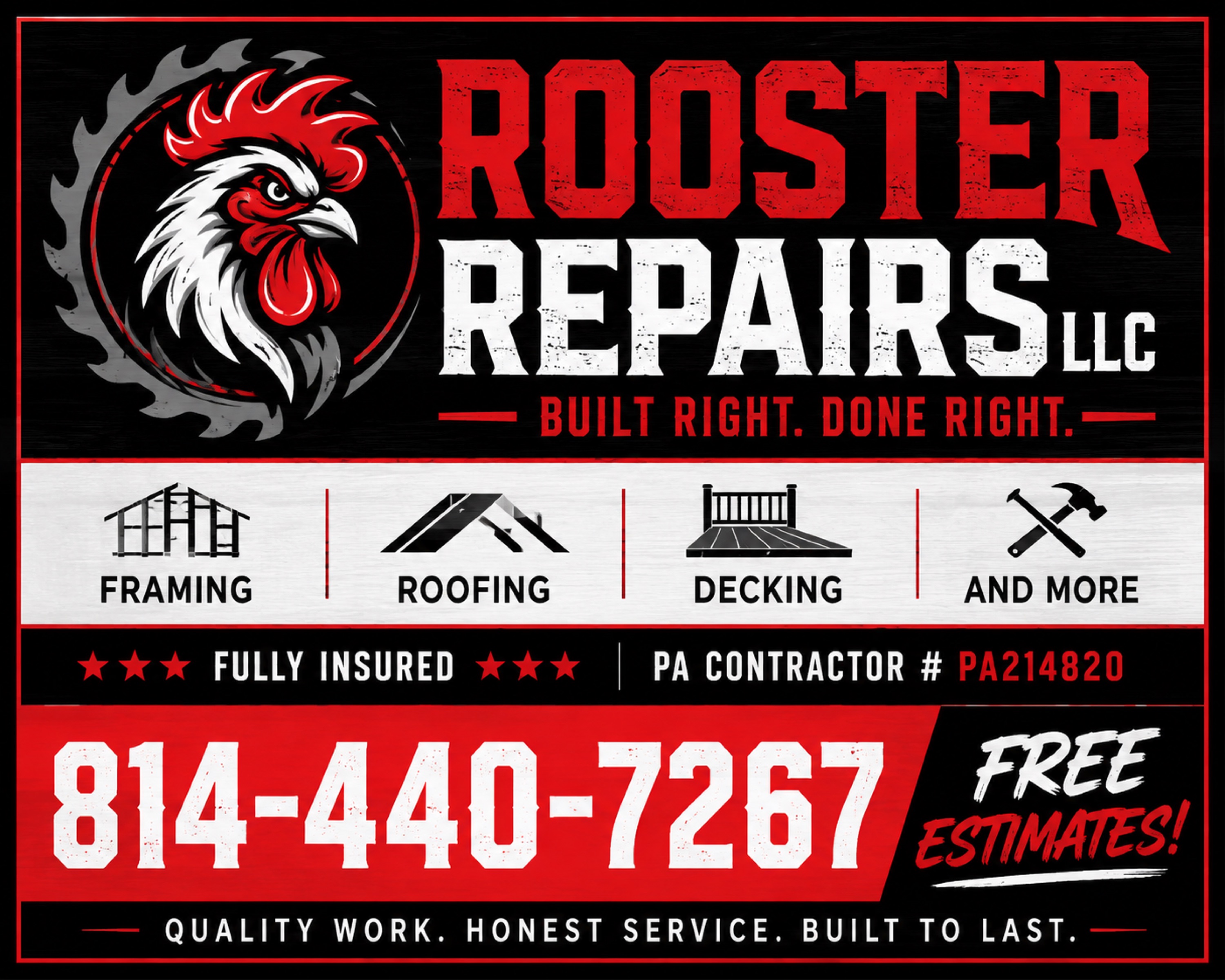 Rooster Repairs LLC Logo