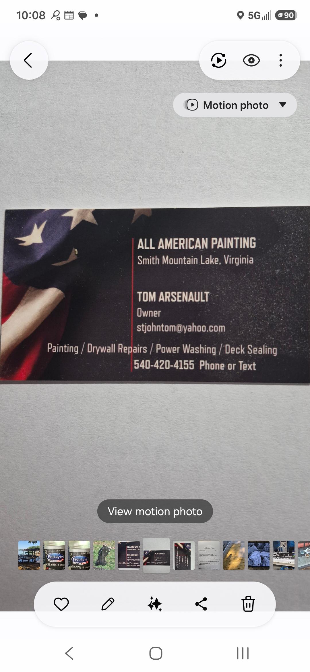 All American Painting Logo