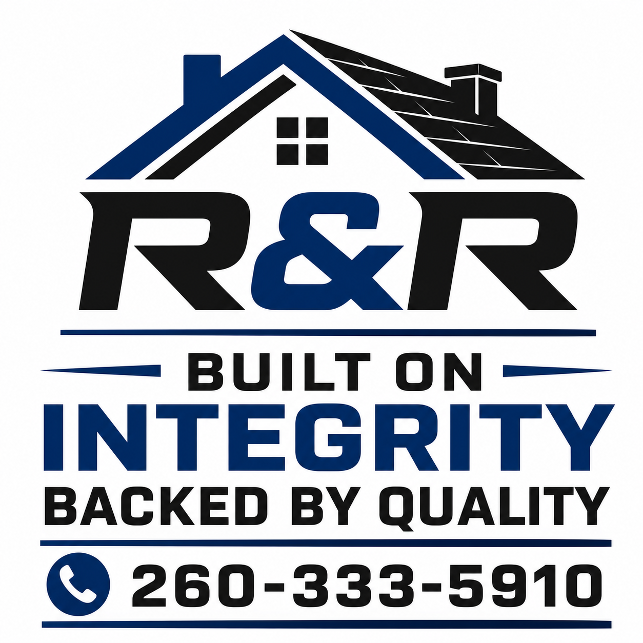 R&R ROOFING AND EXTERIORS LLC Logo