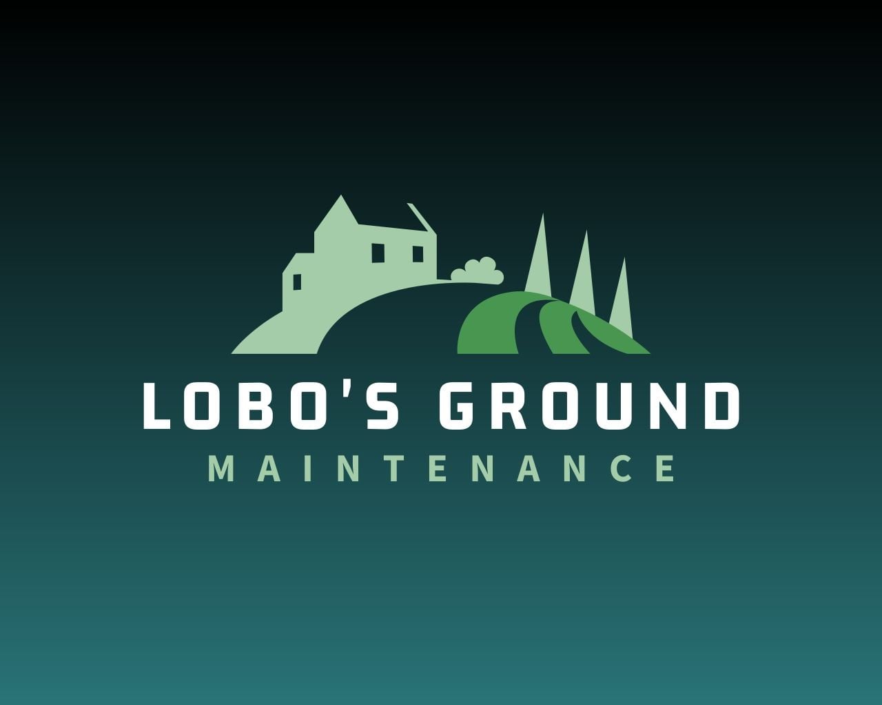 Lobo's Ground Maintenance Logo