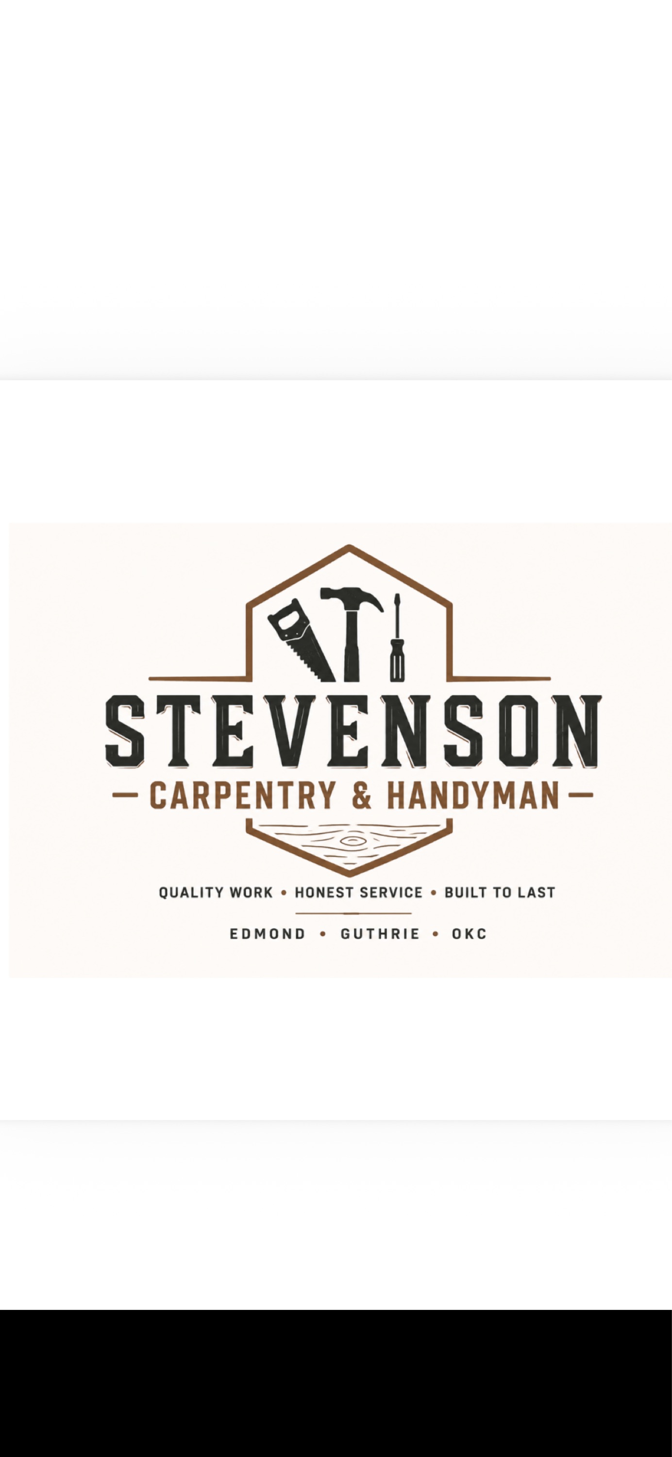 Stevenson Carpentry & Handyman Logo