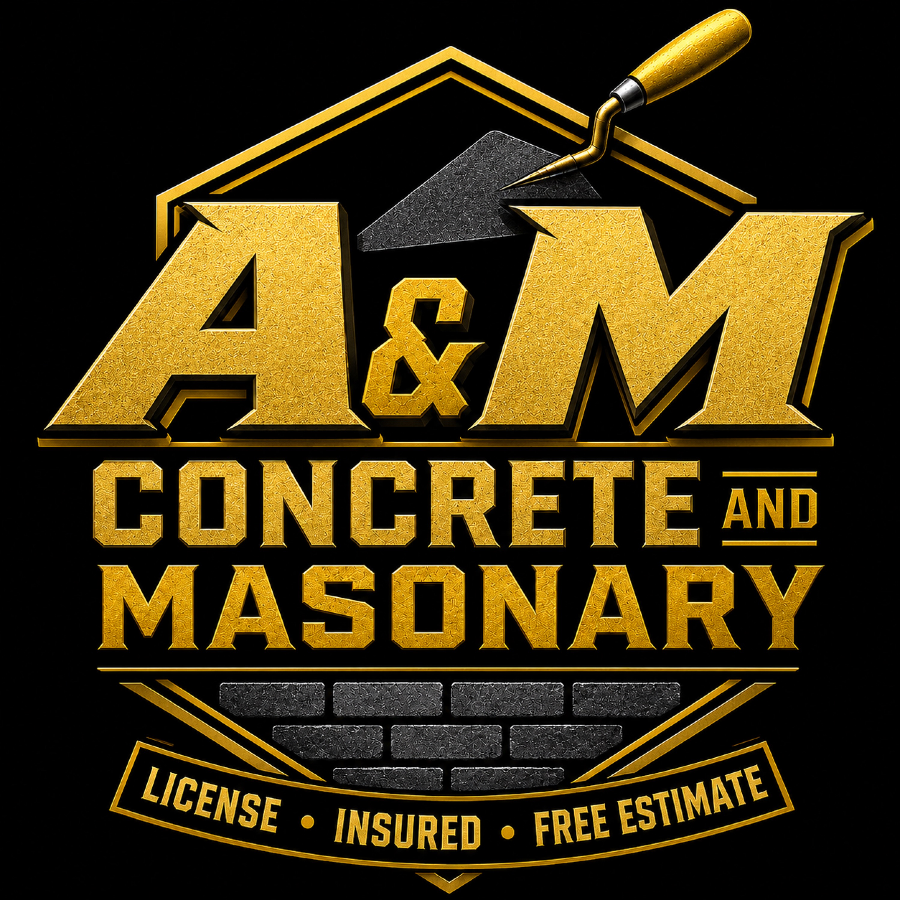 A&M Concrete Masonry & Repair Logo