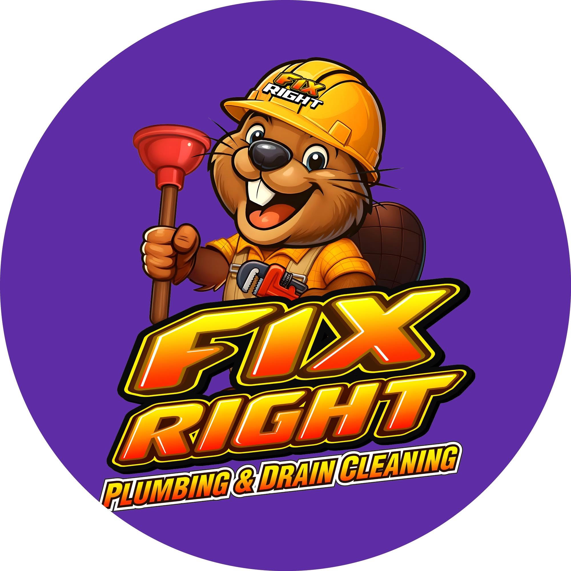 FIXRIGHT PLUMBING & DRAIN CLEANING Logo