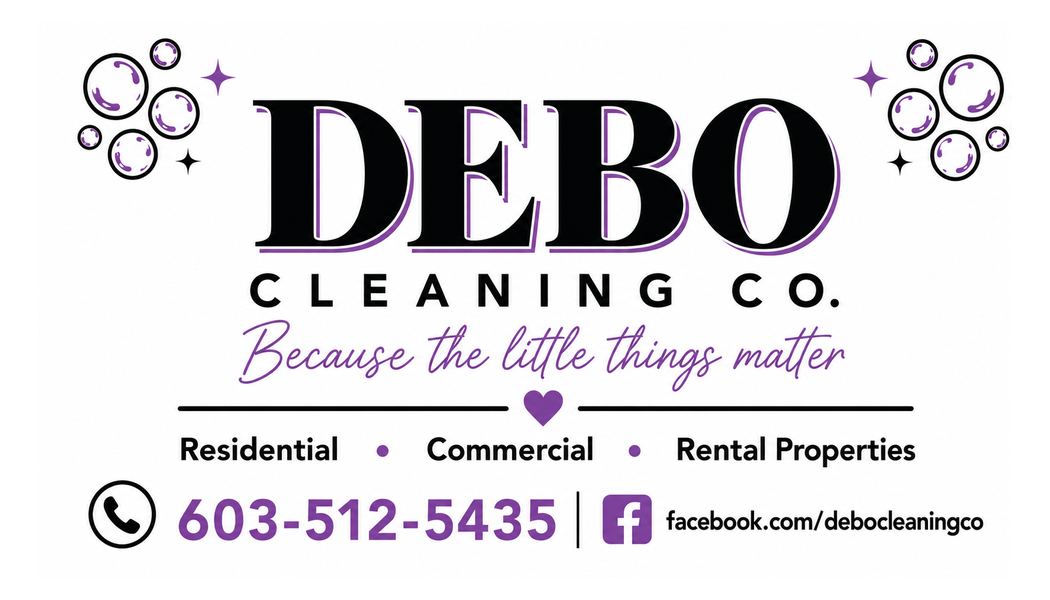 DEBO Cleaning Co Logo