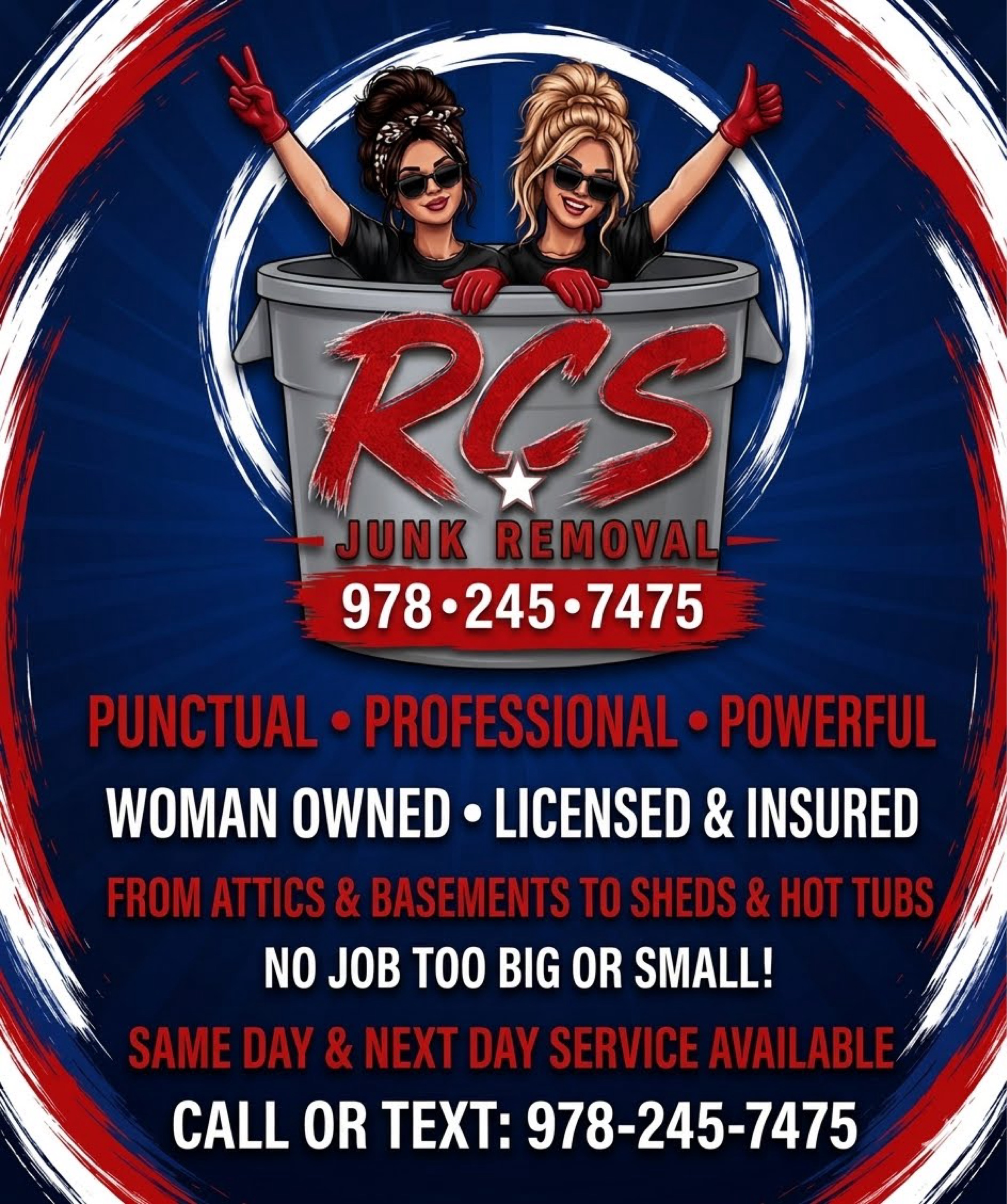 RCS Junk Removal Logo