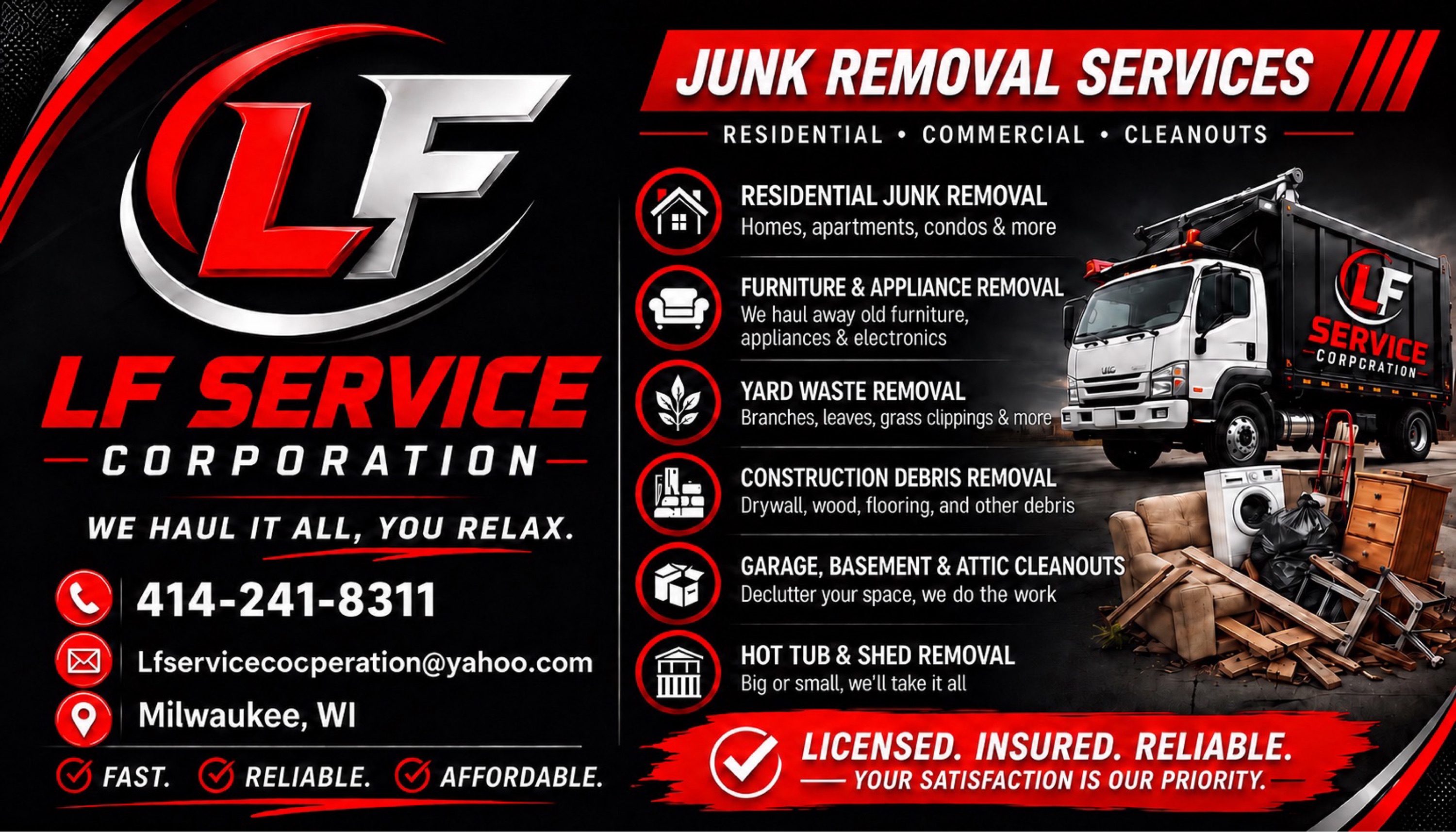 Lf service corporation Logo