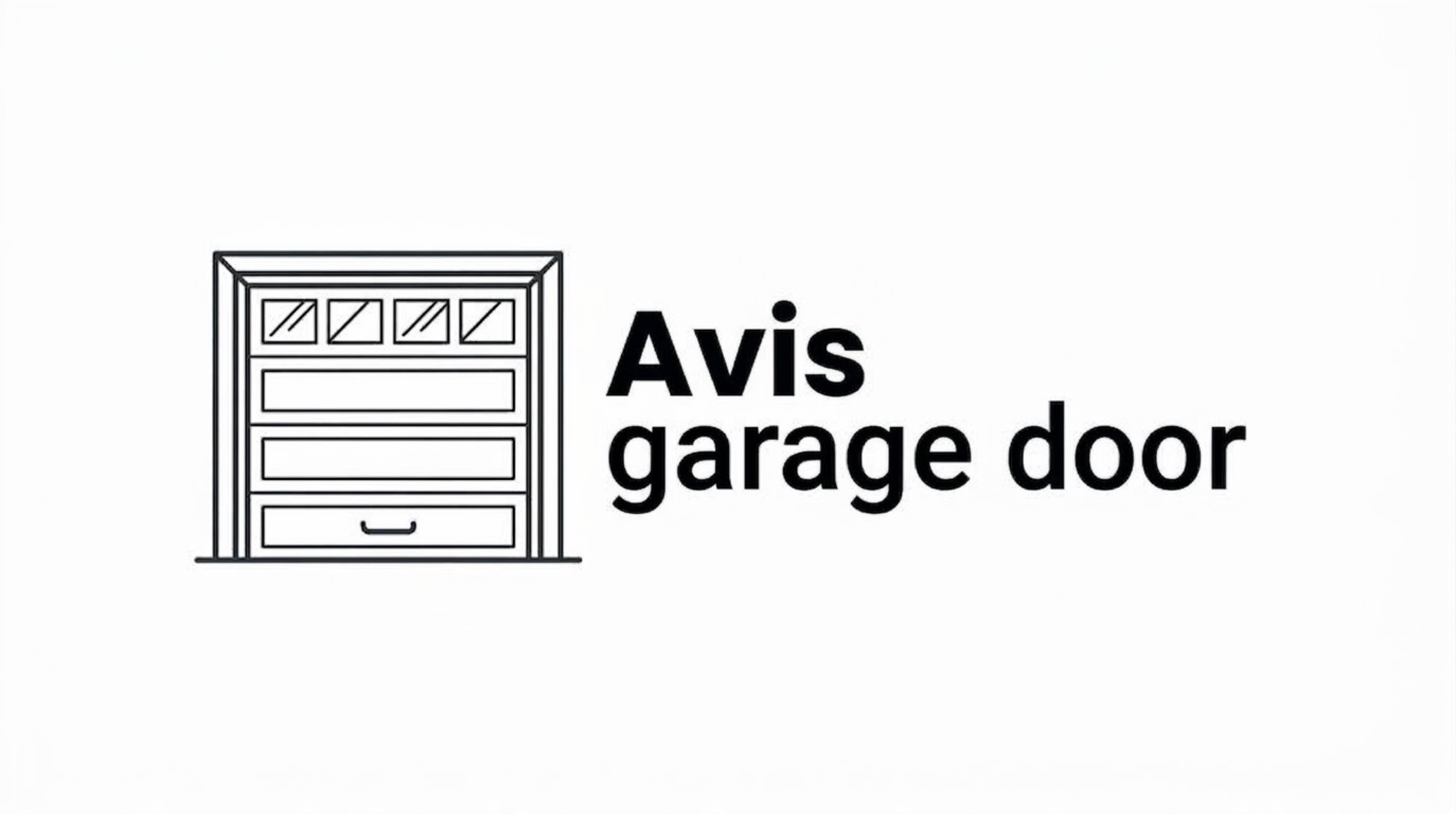 Avis Garage Door Service Logo