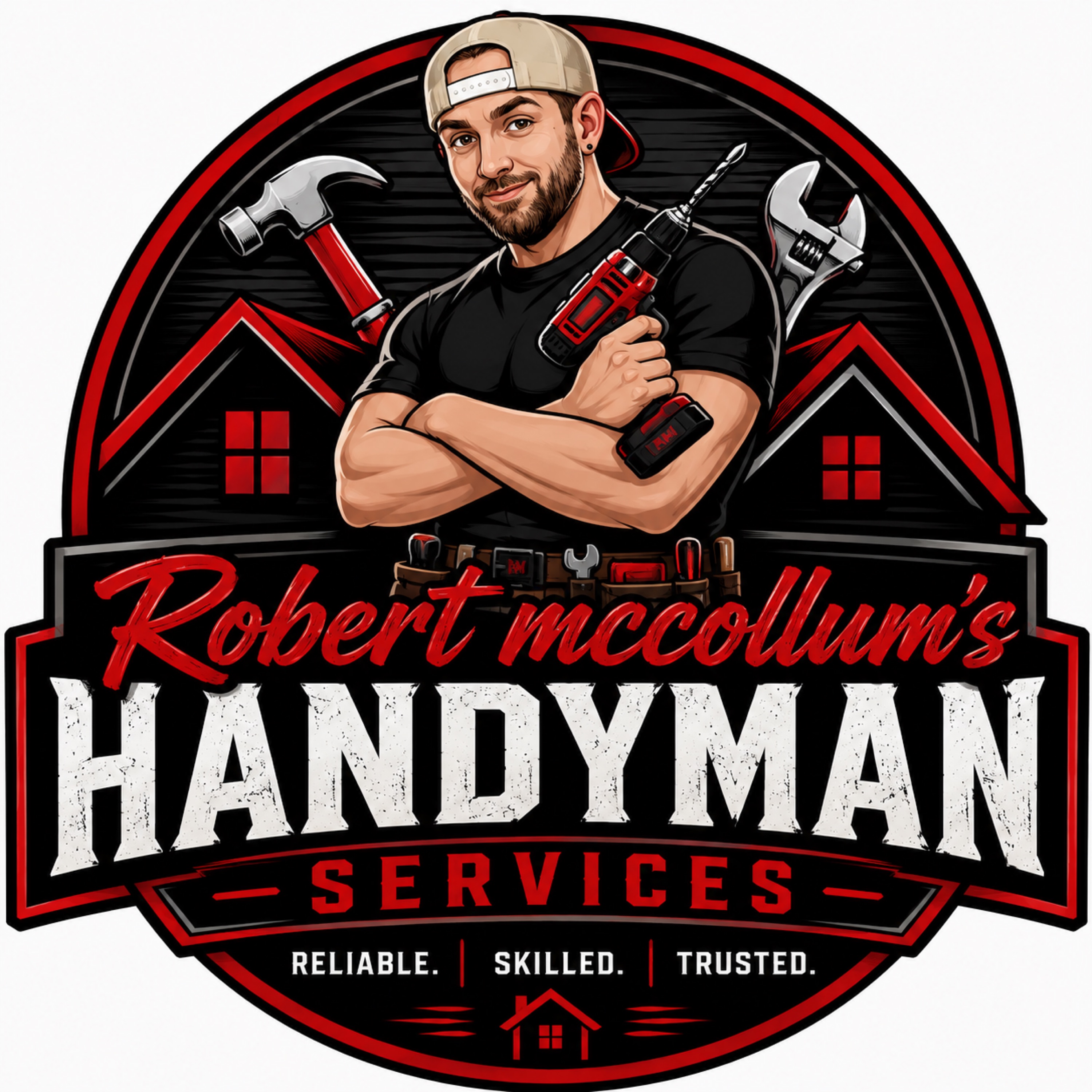 Robert Mccollum Handyman Services Logo