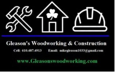 Gleason's Woodworking and Construction Logo