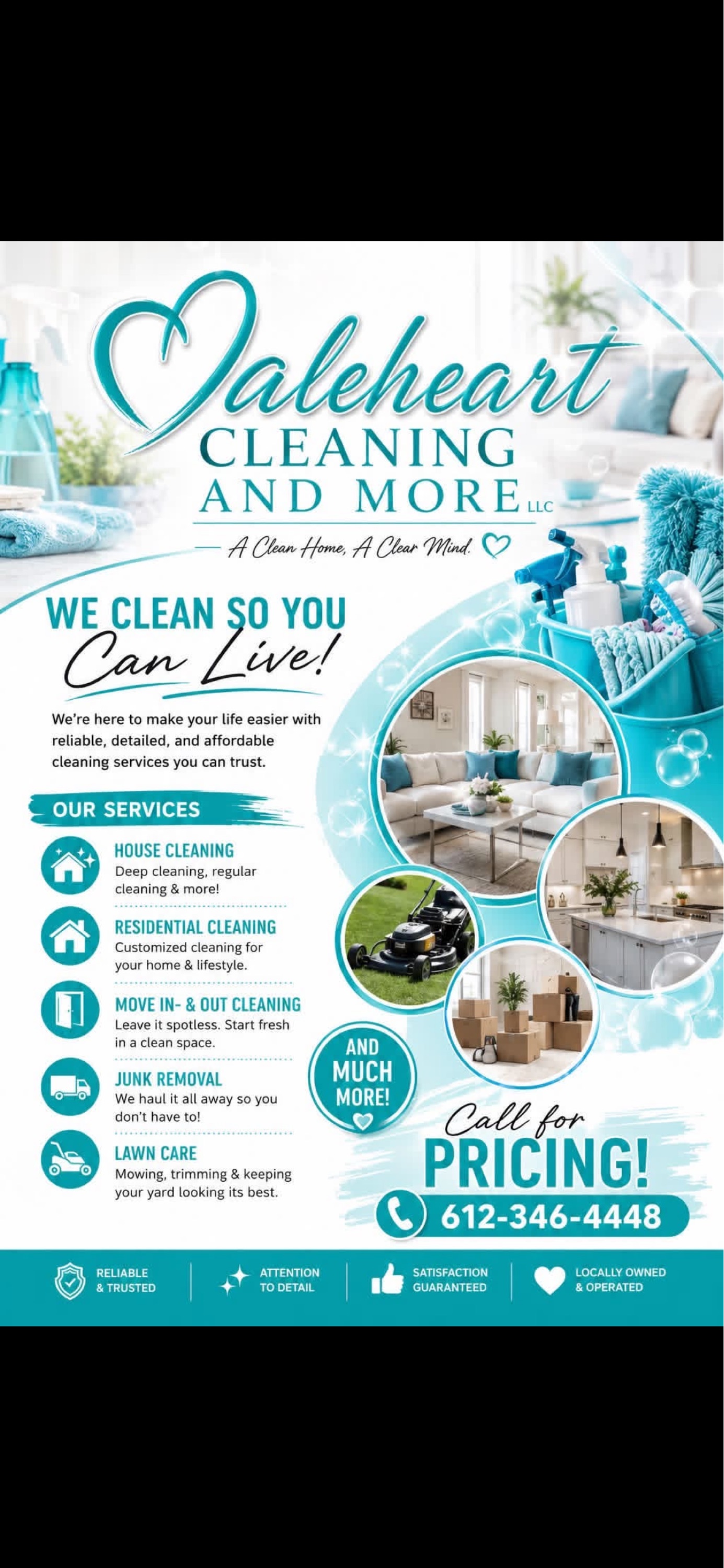 Dale Heart Cleaning llc Logo