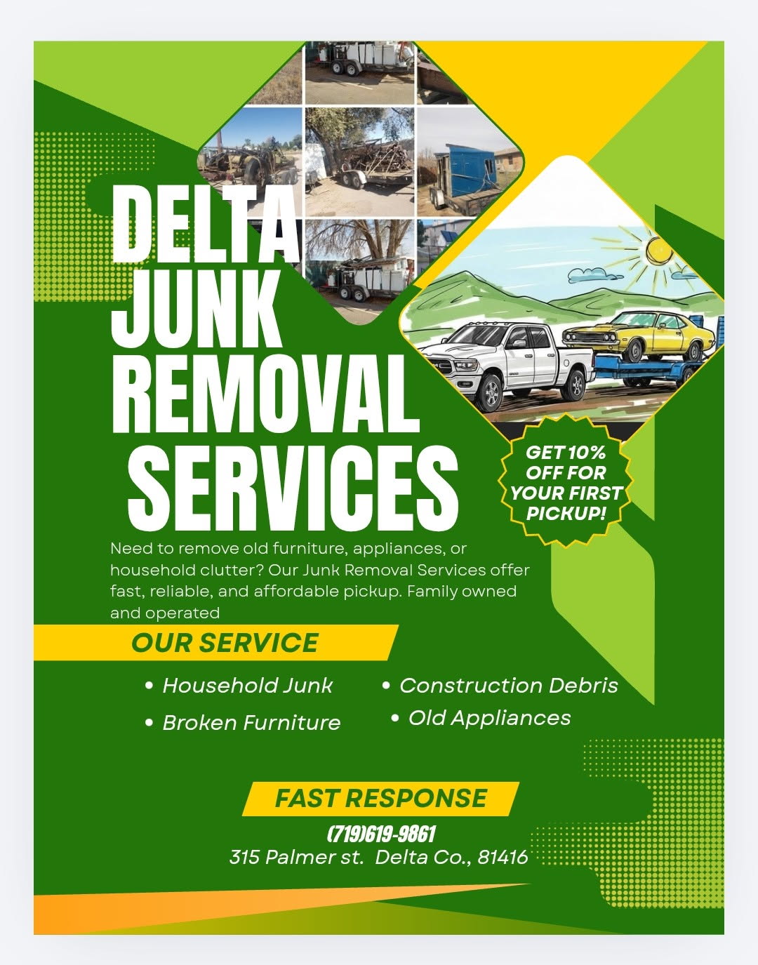 Delta junk removal services llc Logo