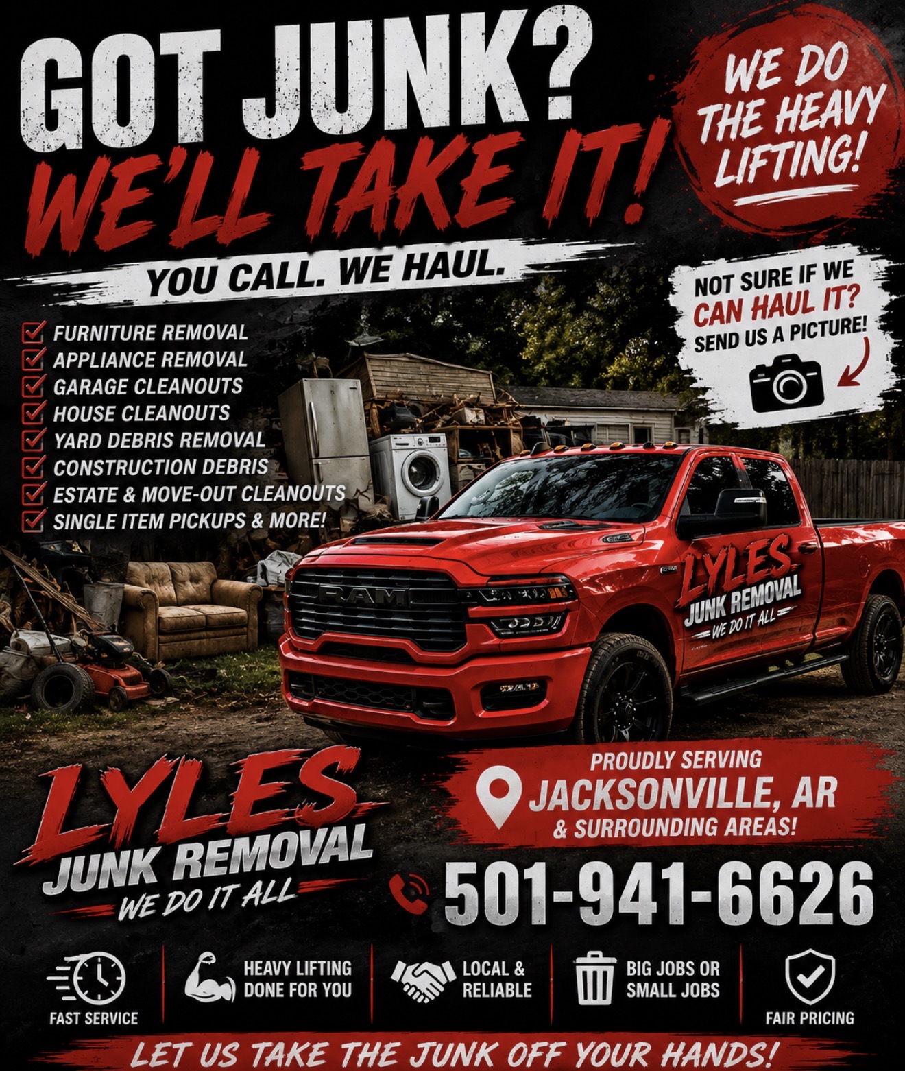 Lyles Junk Removal Logo