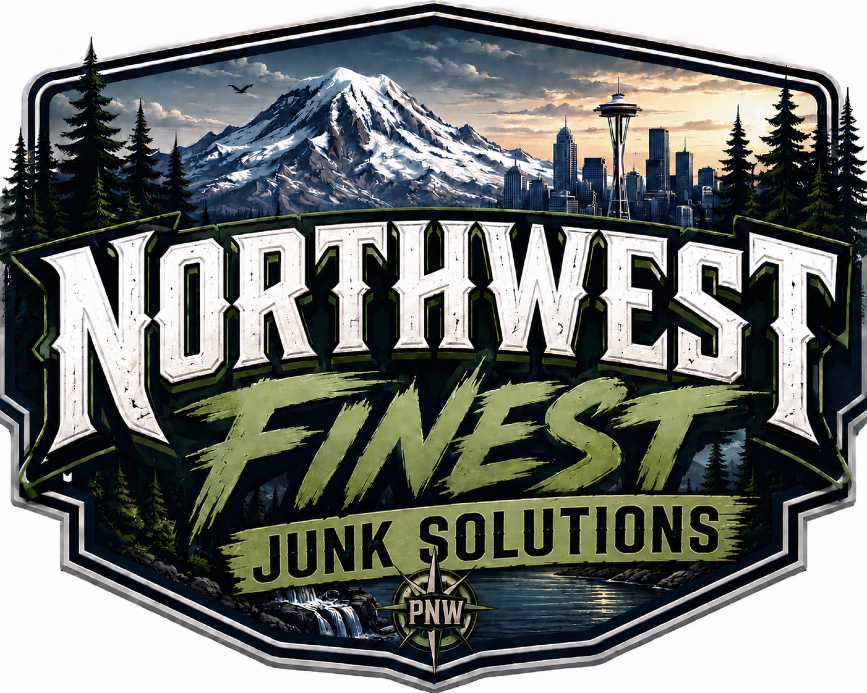 Northwest Finest Junk Solutions Logo