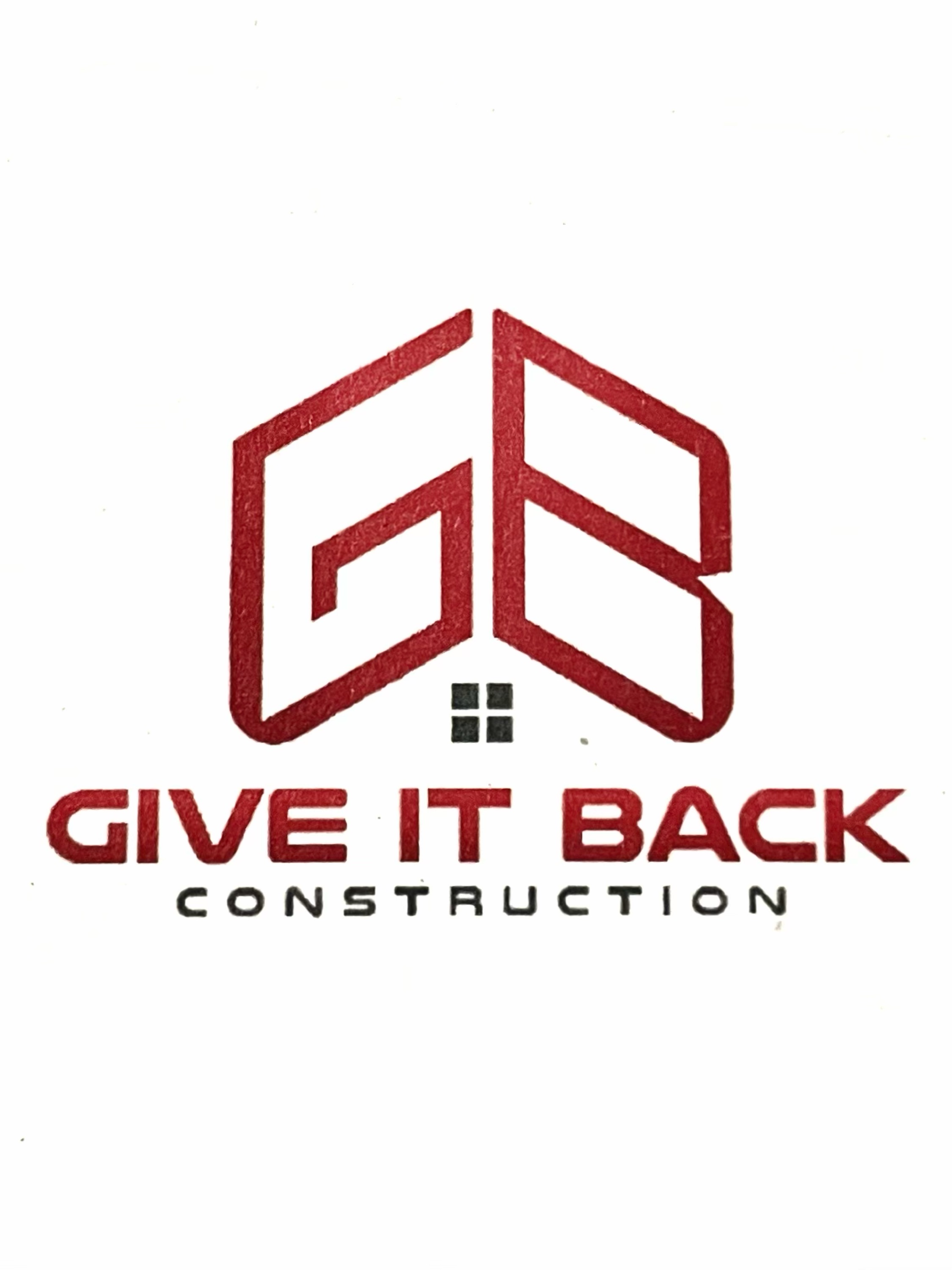 Give it Back Construction LLC Logo