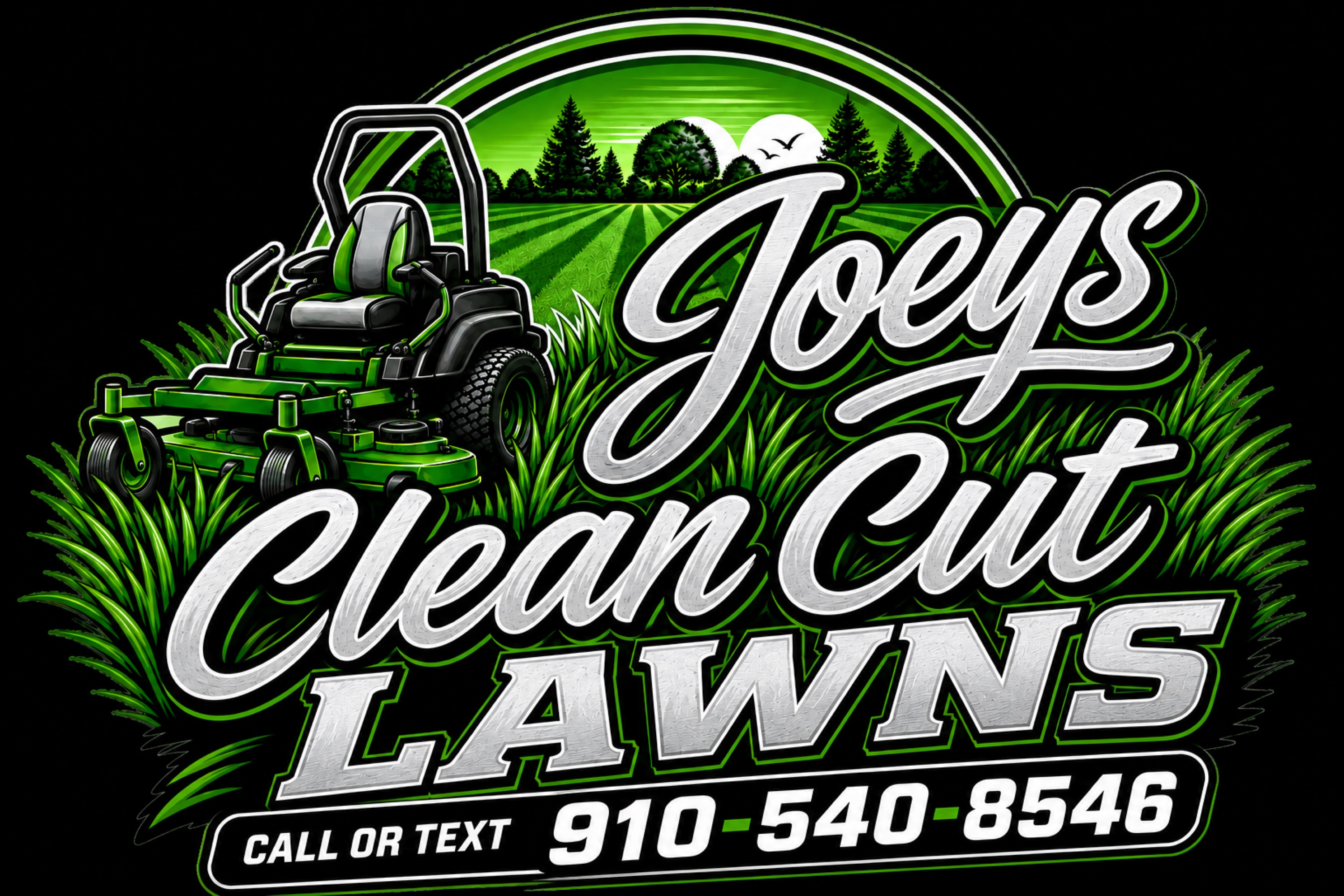 J L Lawncare Logo