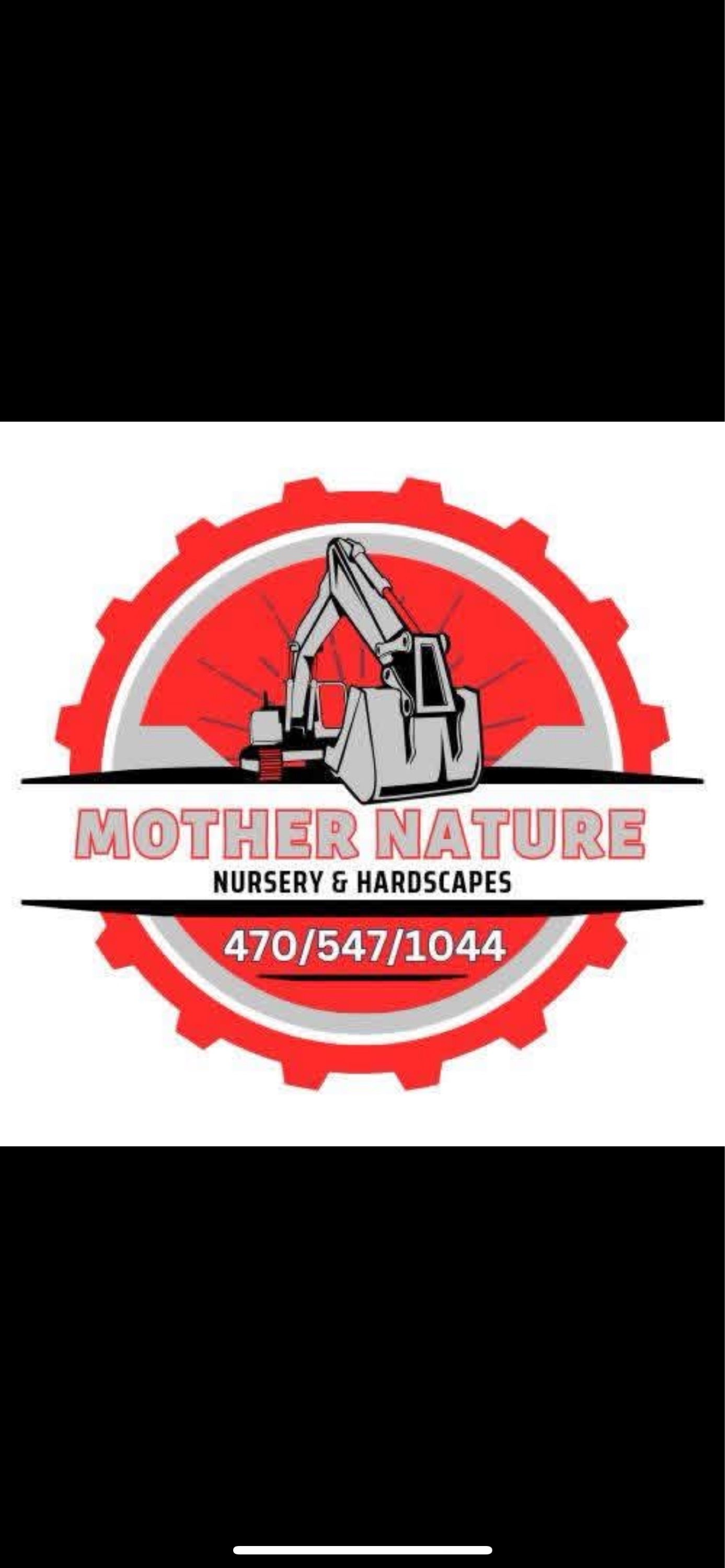 Mother Nature Nursey, Hard Scape & Cleaning Logo