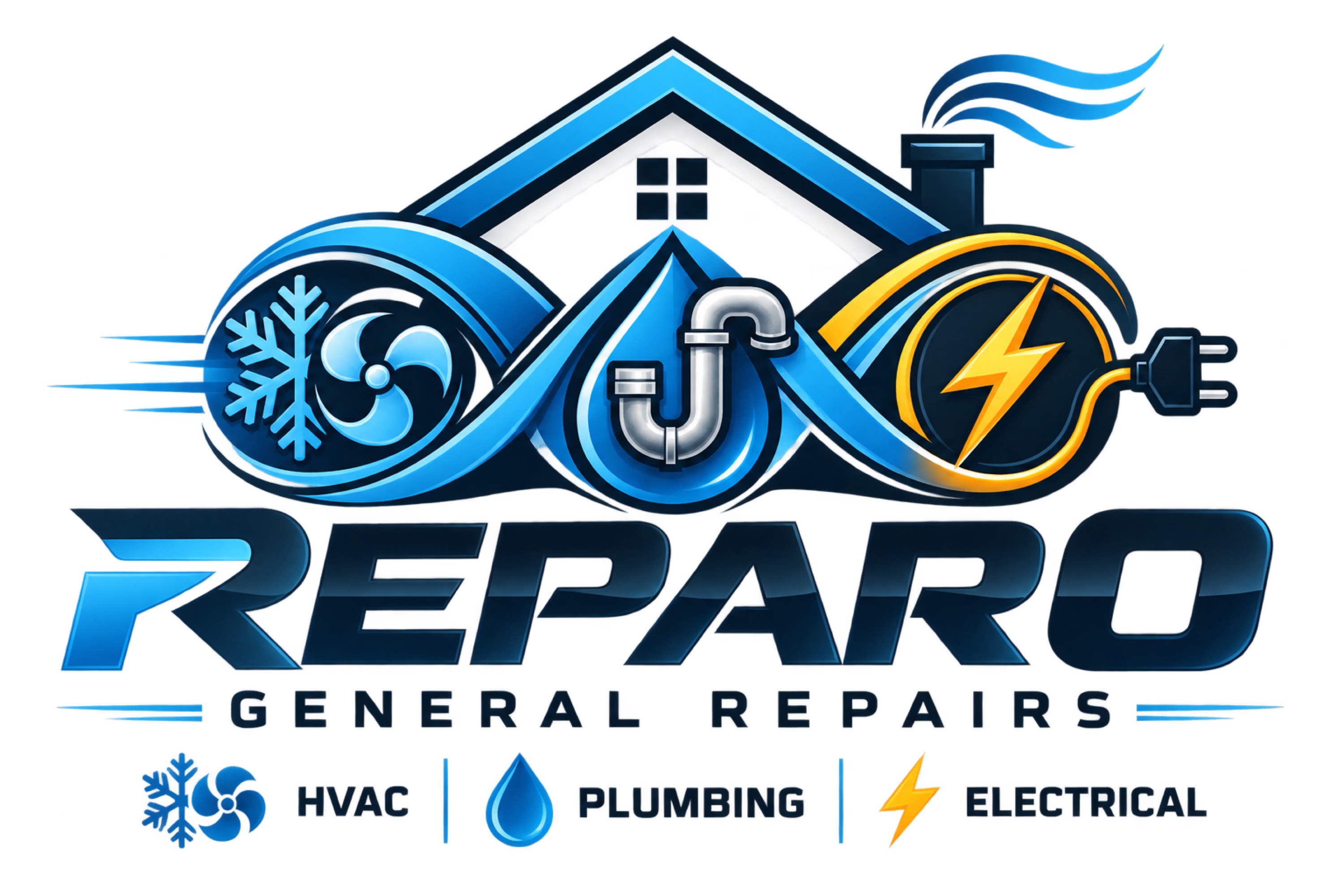 Reparo general repairs Logo