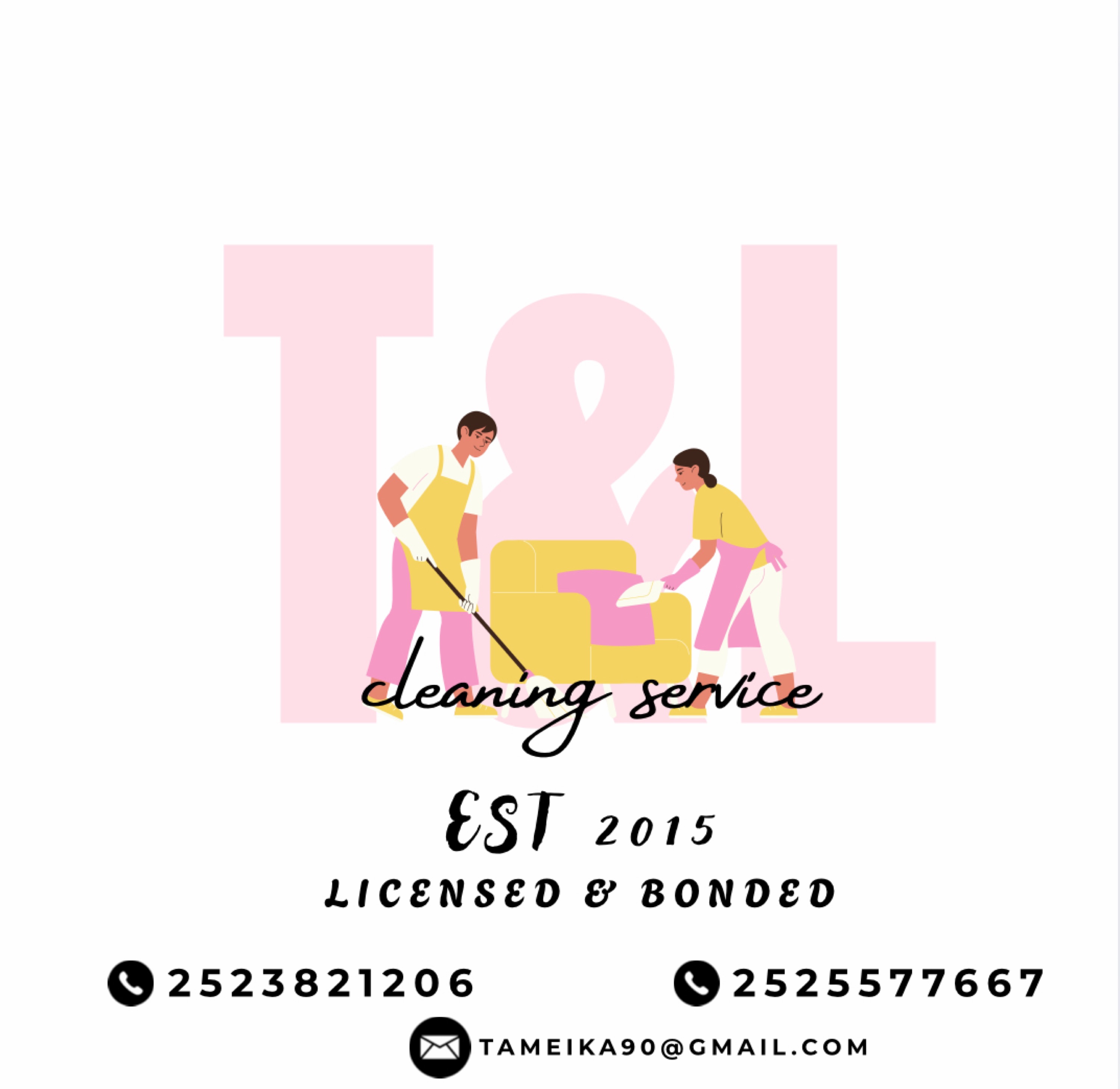 T&L Cleaning Service Logo