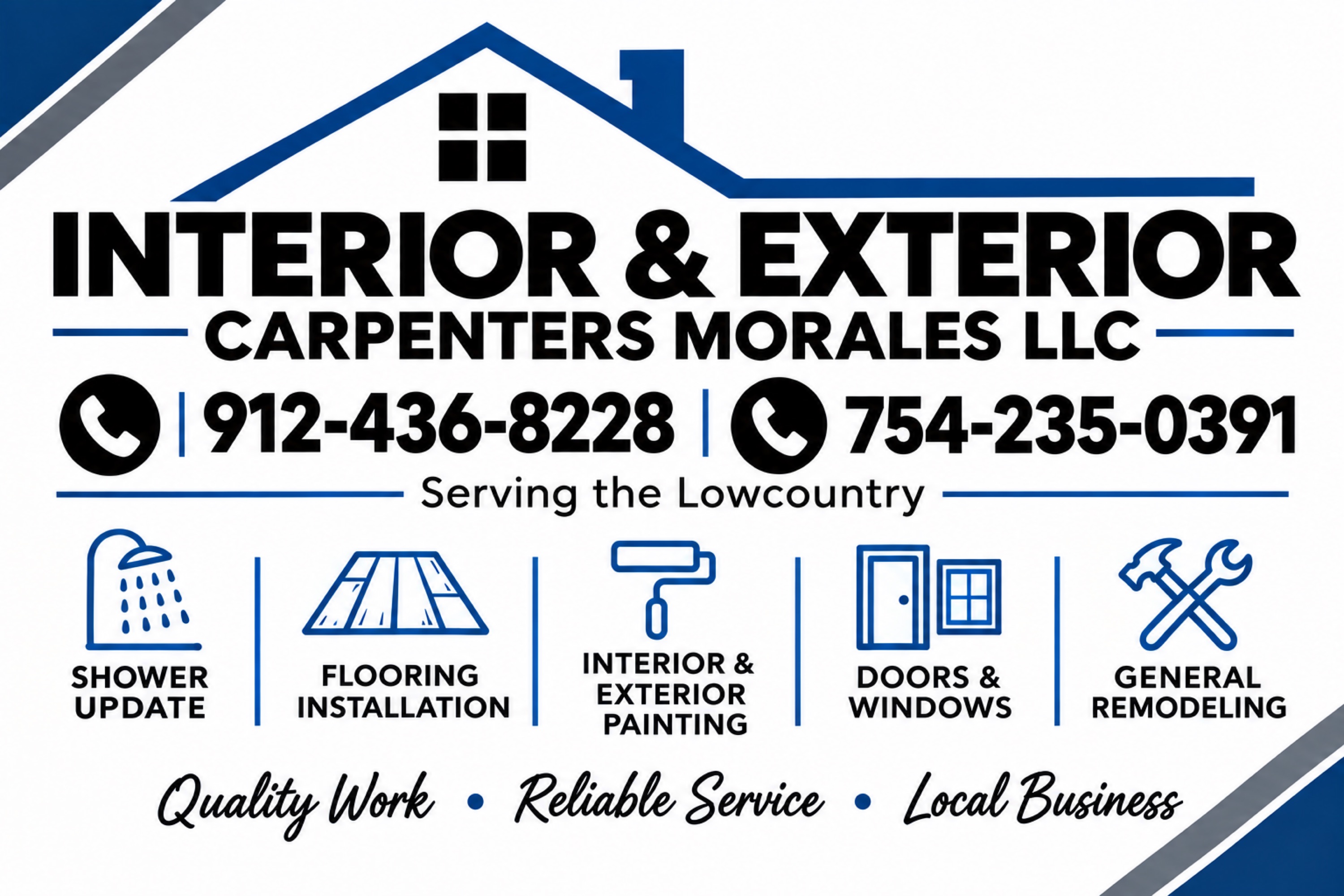 Interior & Exterior Morales Carpenters LLC Logo