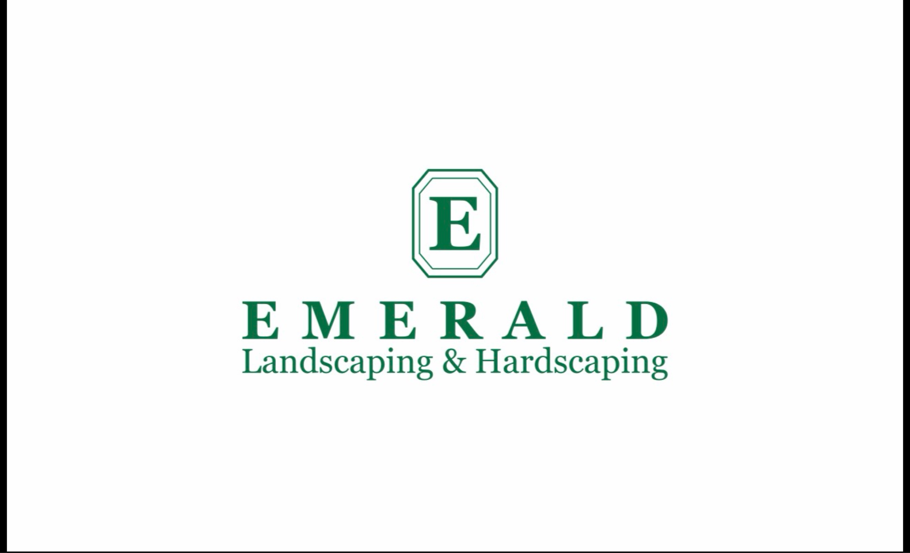 Emerald Landscaping & Hardscaping Logo