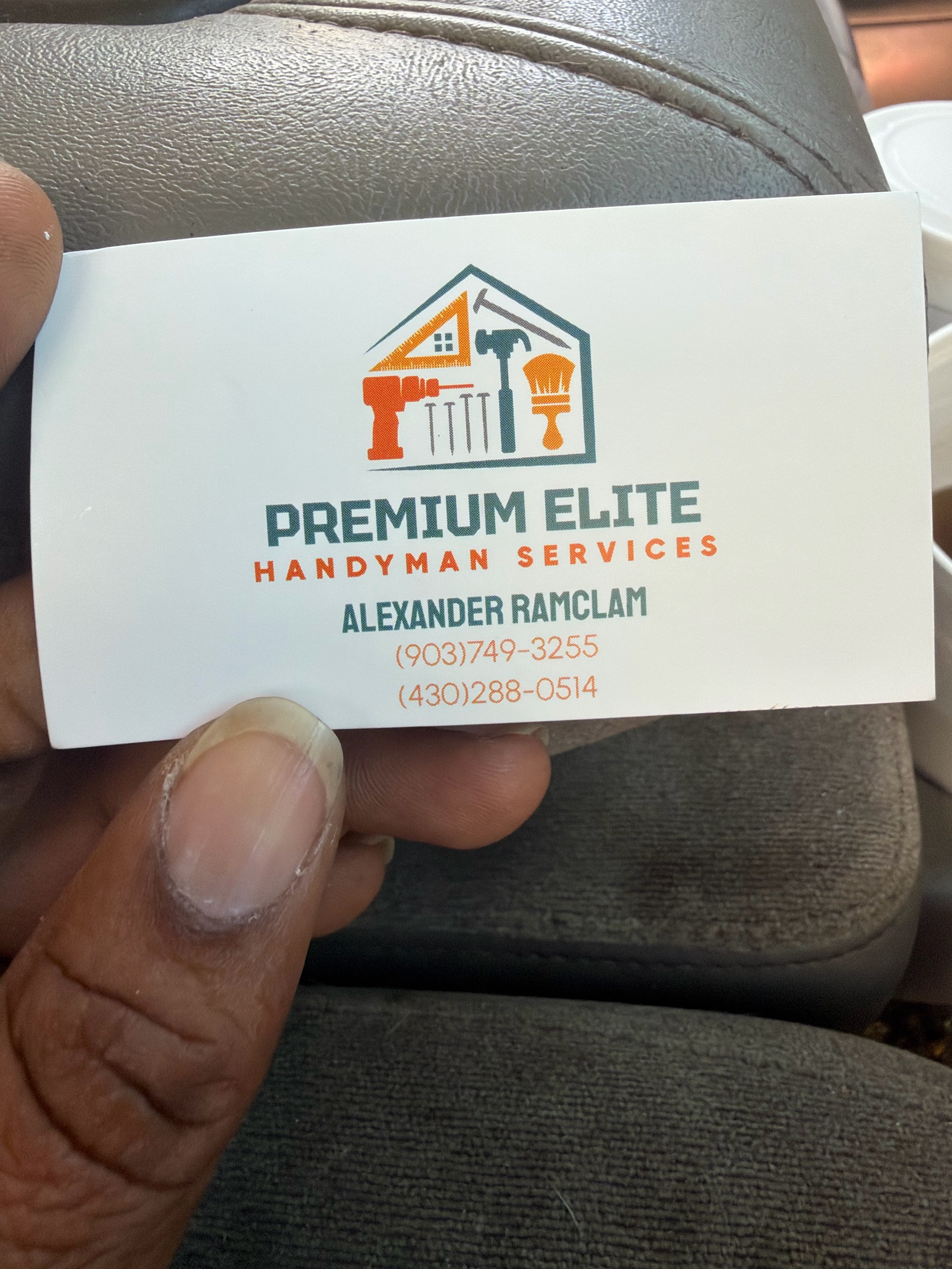 Premium Elite Handyman Services Logo