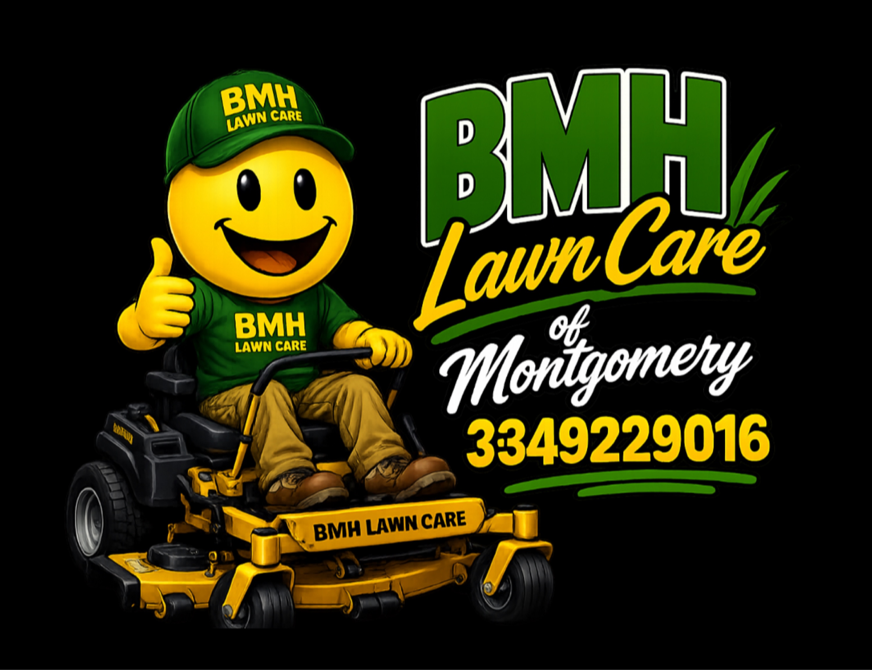 BMH lawn care of Montgomery LLC Logo
