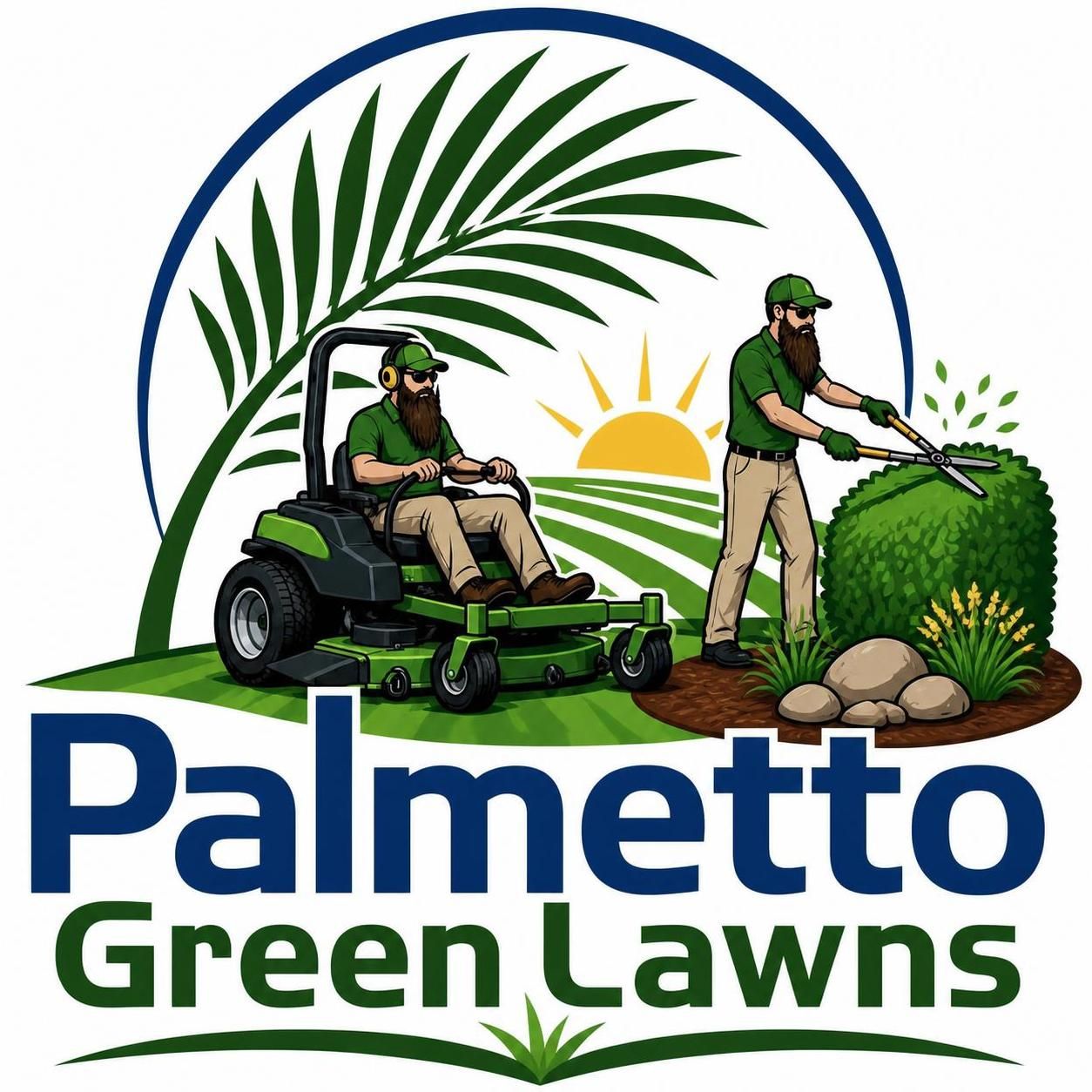 Palmetto Green Lawns Logo