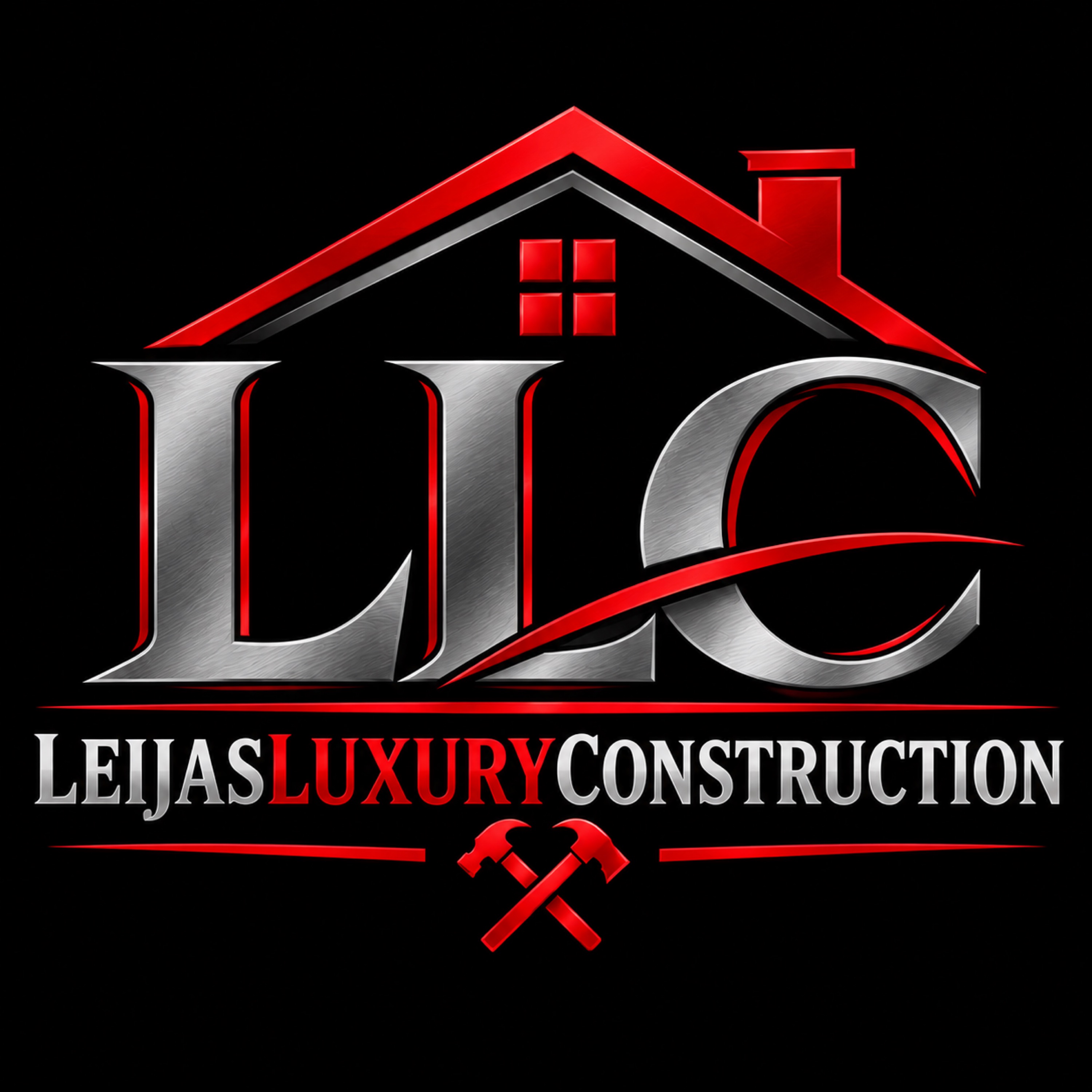 Leijas luxury construction and remodeling Logo