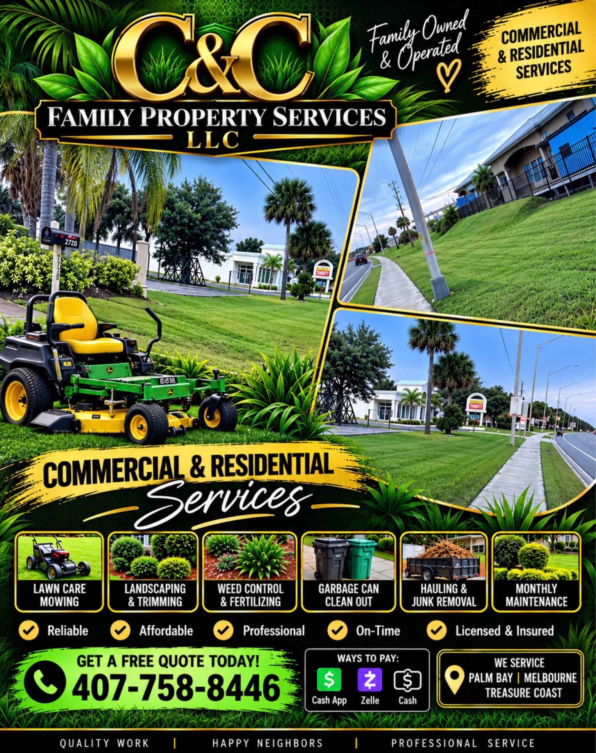 C&C Family Property Services Logo