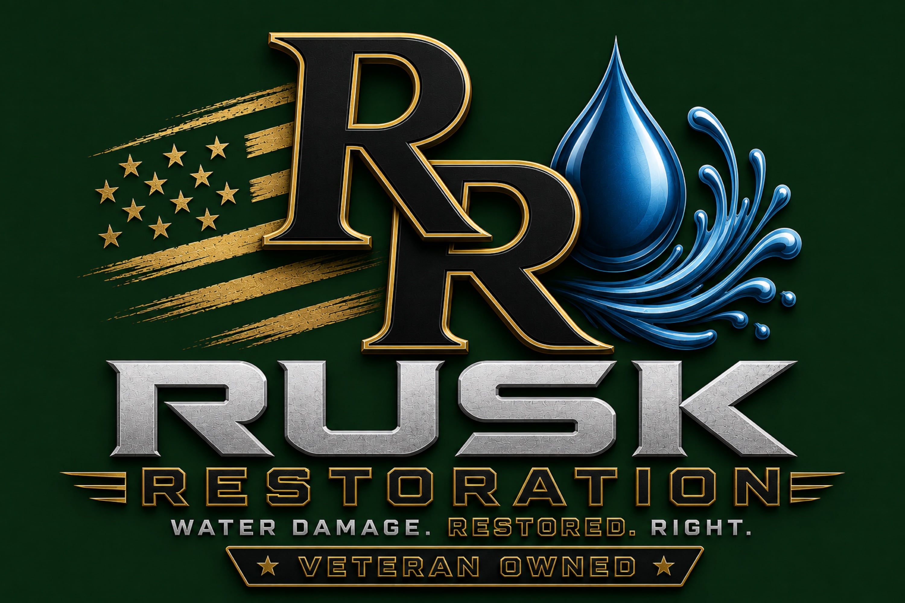 Rusk Restoration LLC Logo