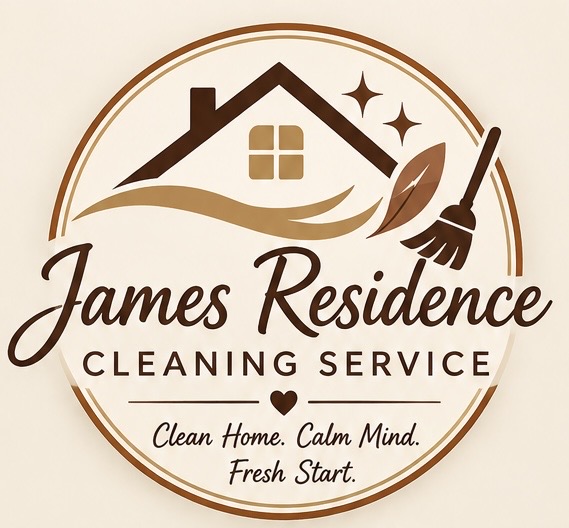 James Residence Cleaning Service Logo