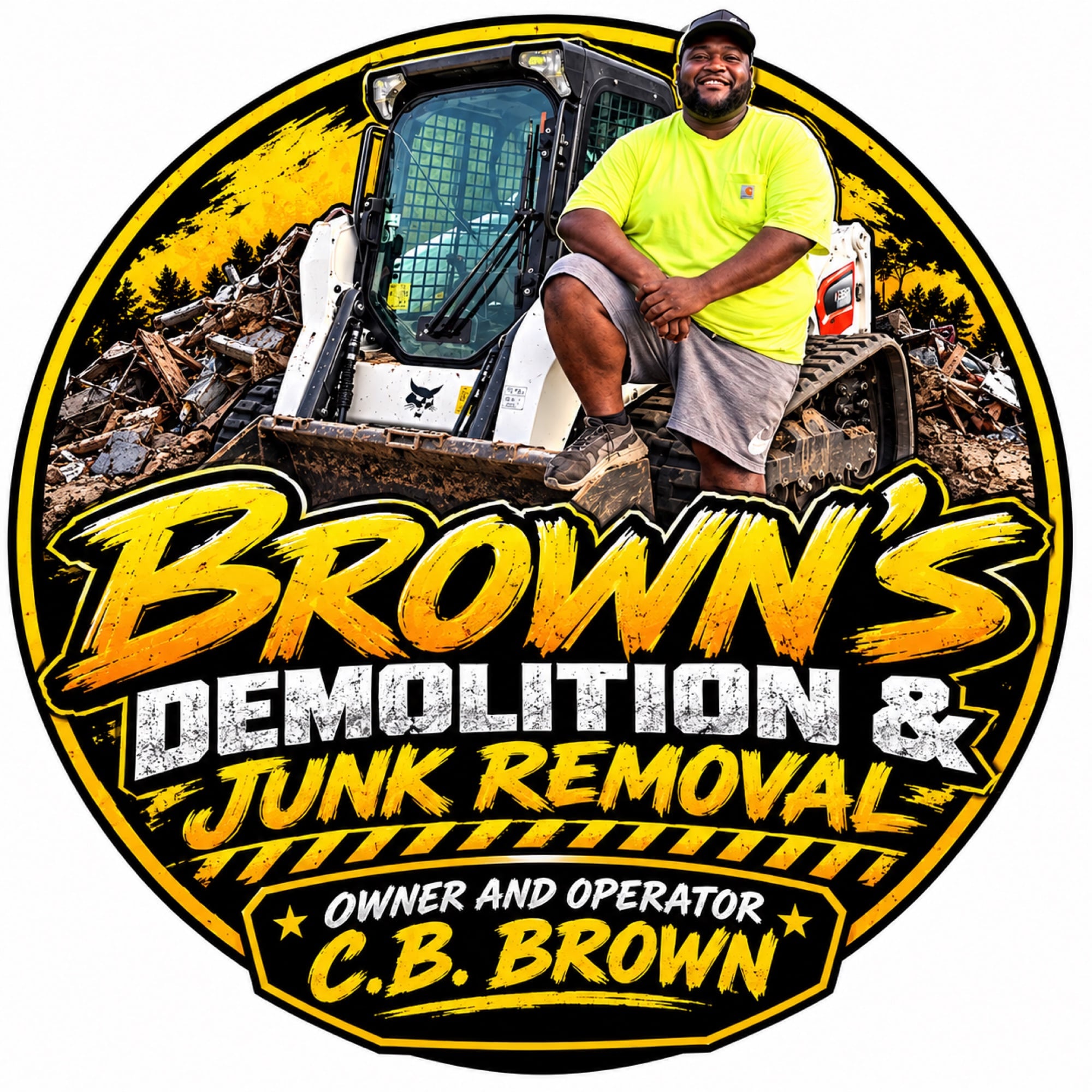 Brown's Demolition and Junk Removal Logo