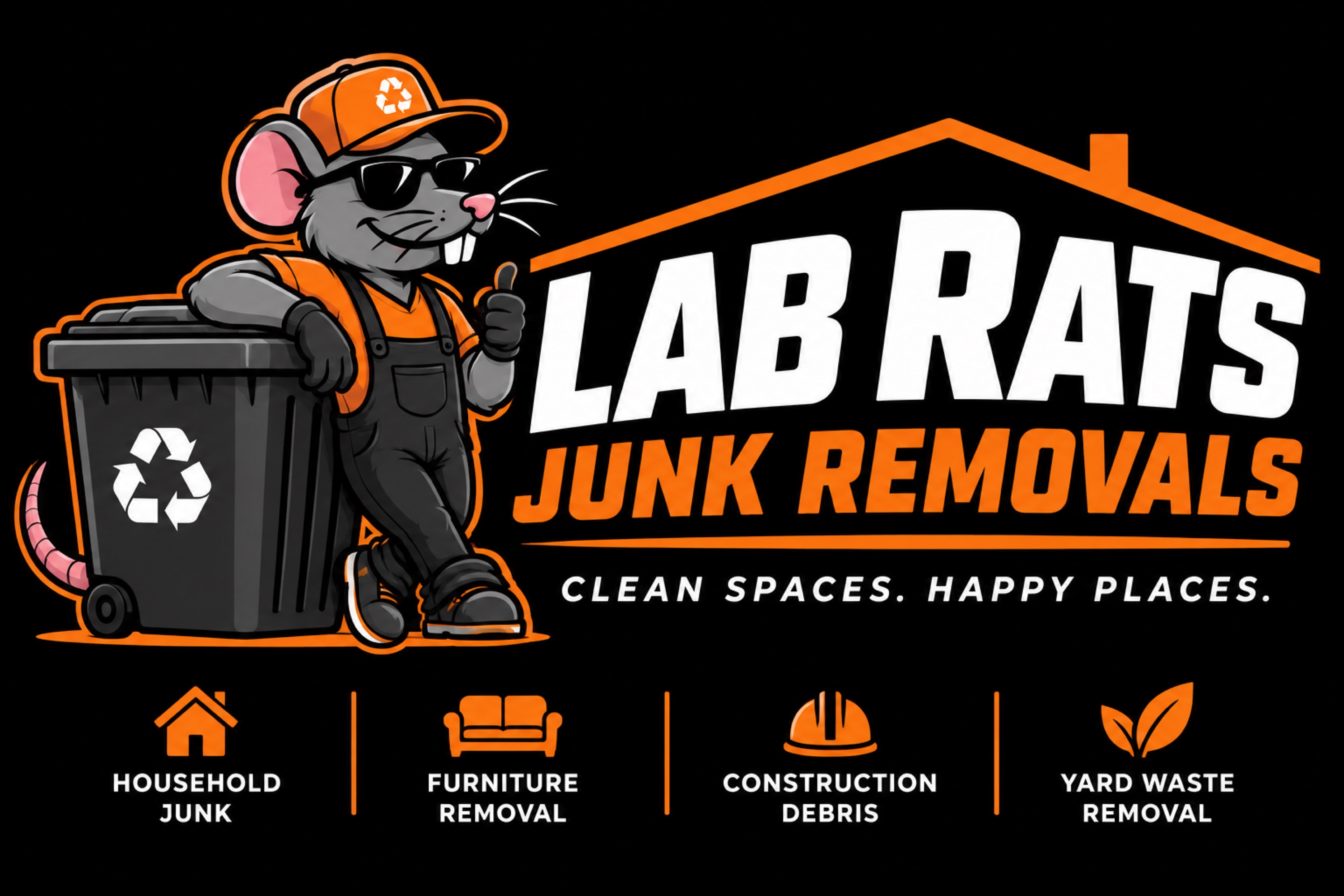 LR junk removal Logo