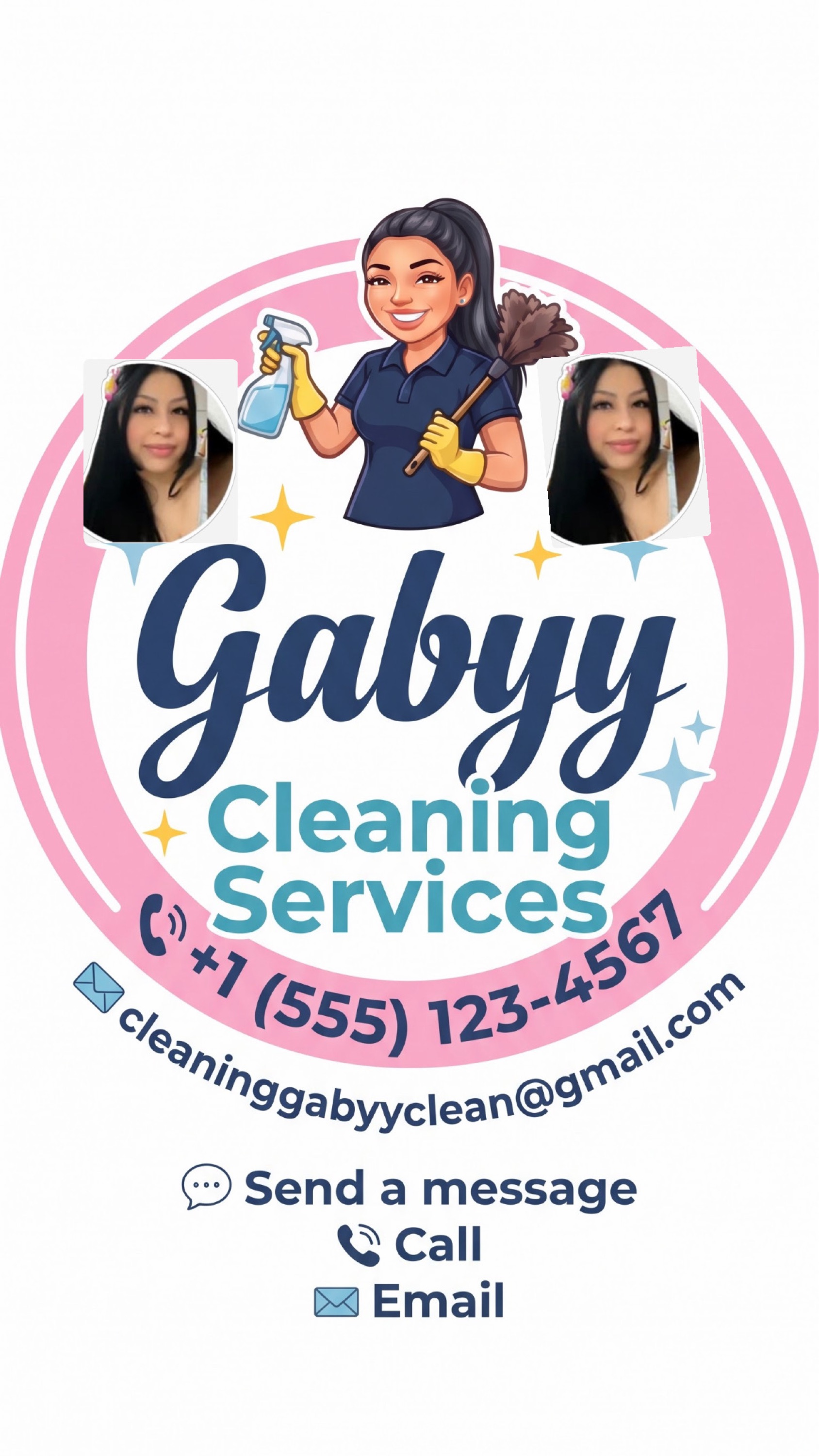 Gabyy Cleaning Services Logo