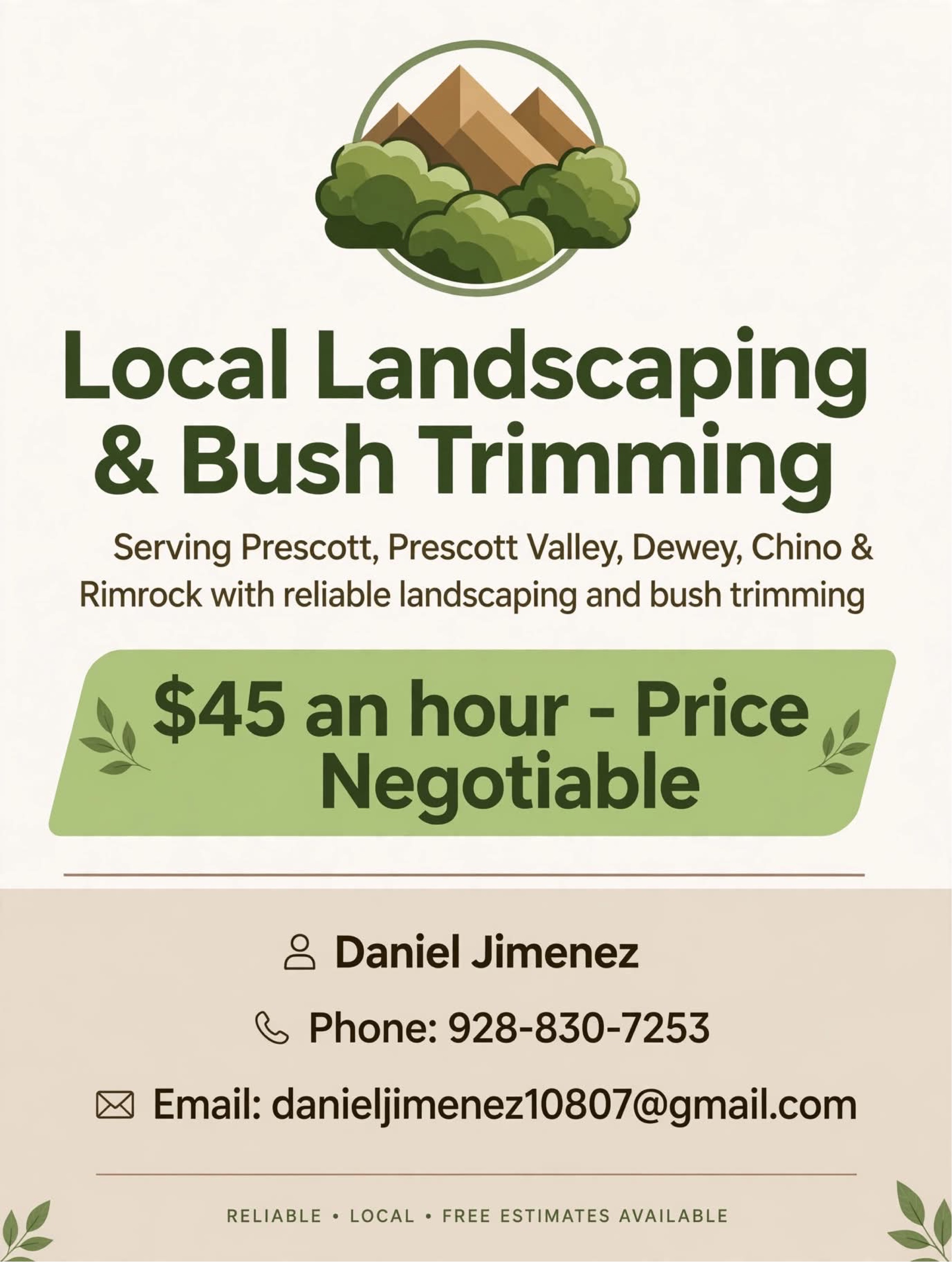 Daniel landscaping Logo