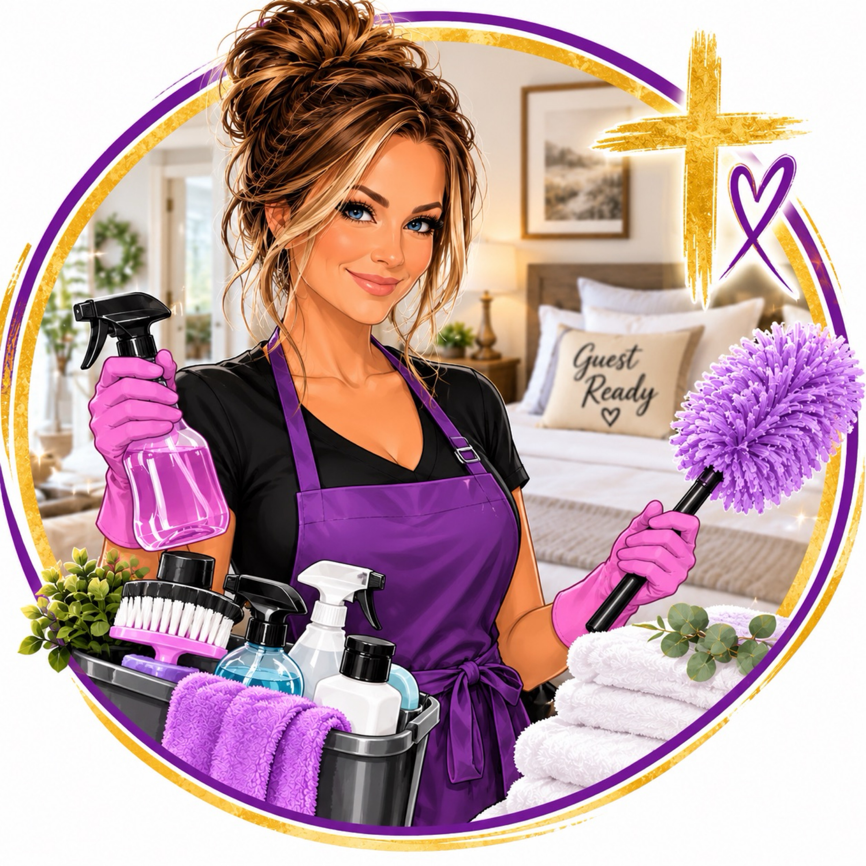 Faithful Stay Cleaning Company Logo