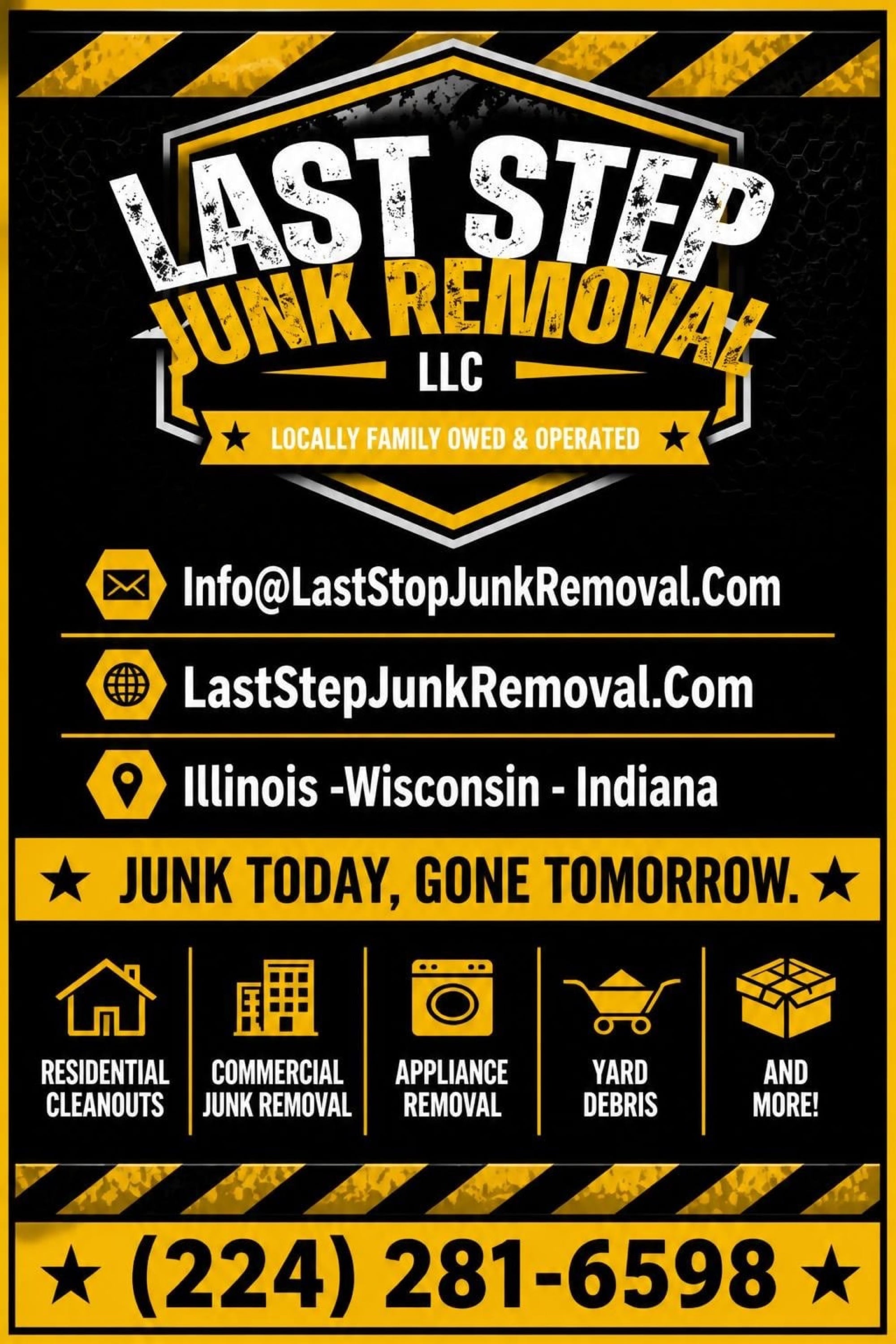 Last step junk removal Logo